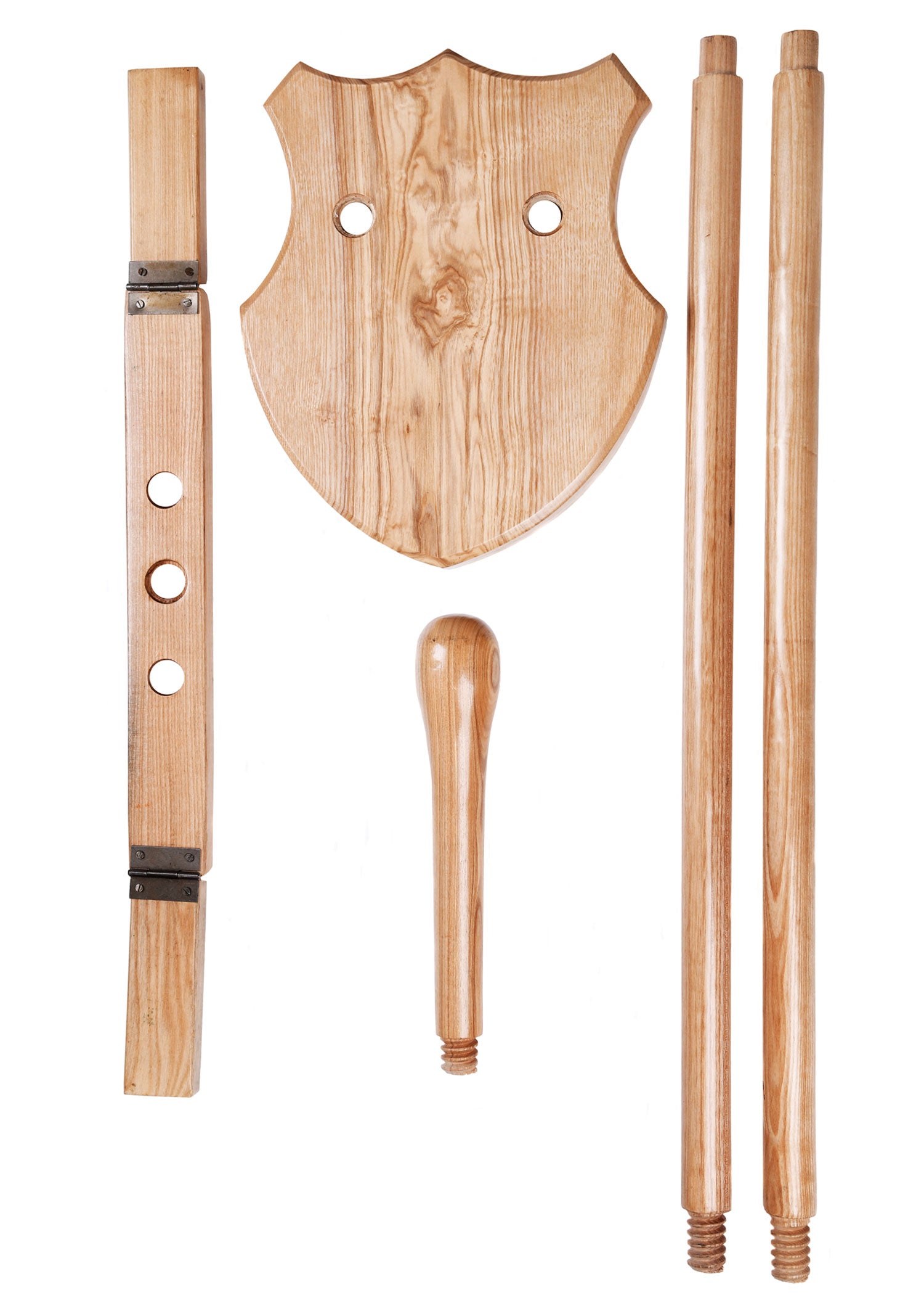 Imagen única de: Soporte De Madera Para Lorica Segmentata, Casco, Etc.