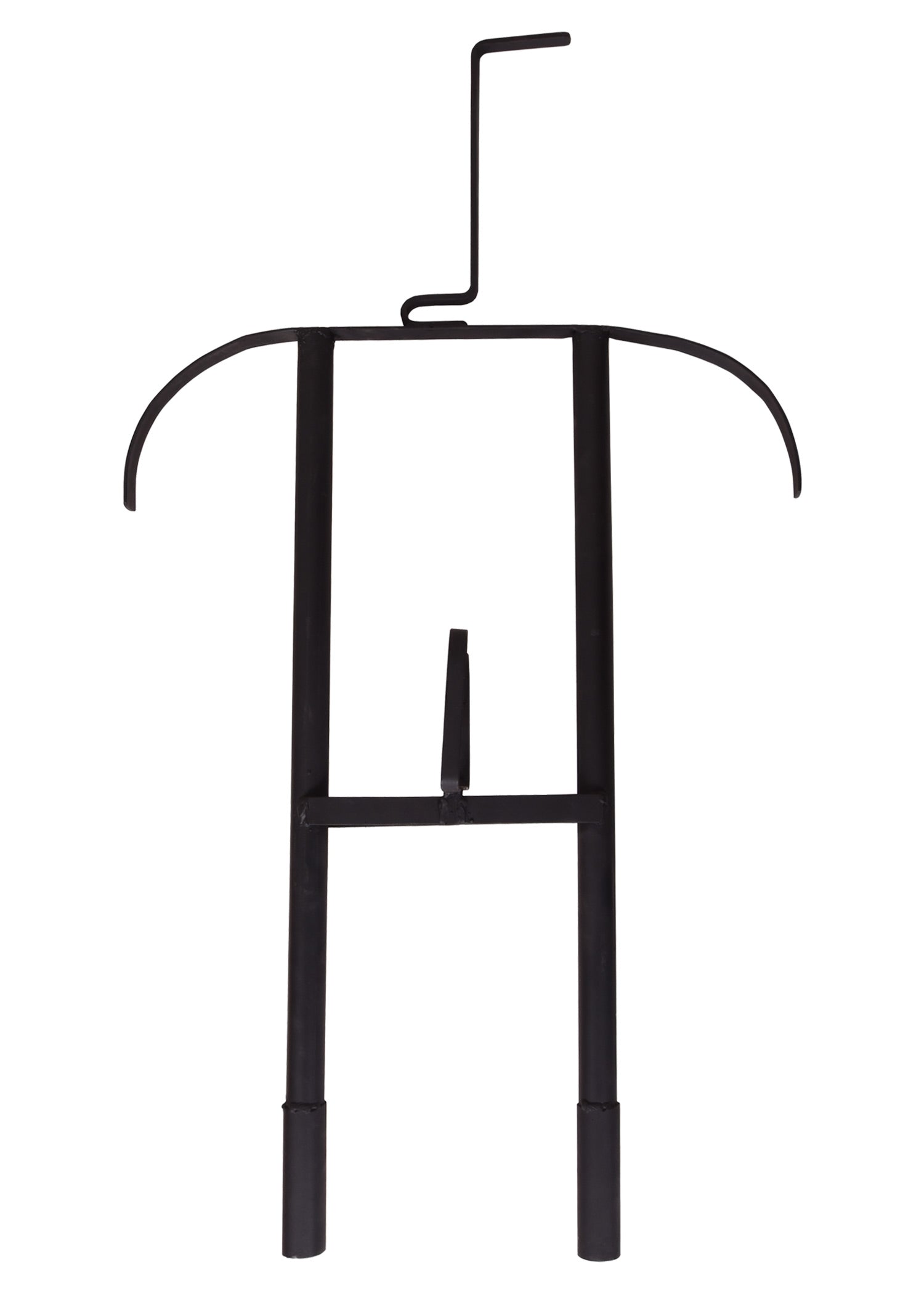 Imagen única de: Soporte Universal Para Armadura De Metal Con Base De Madera Marrón