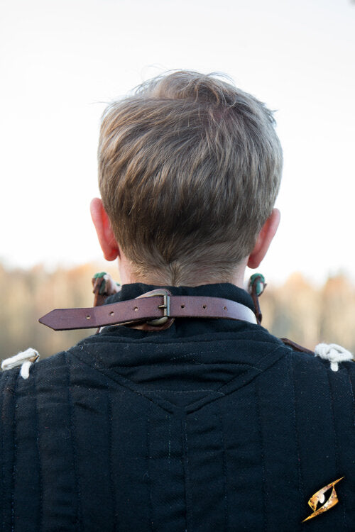 Imagen única de: Bevor De Cuero Noble