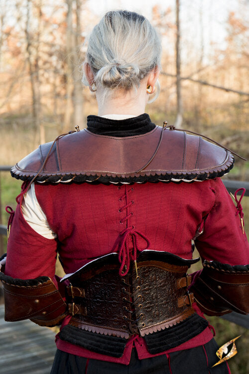 Imagen única de: Gorjal De Cuero Noble