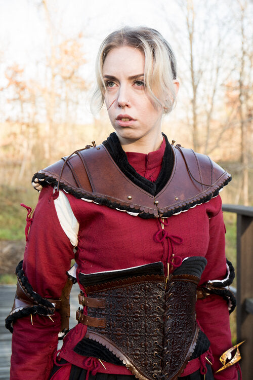 Imagen única de: Gorjal De Cuero Noble