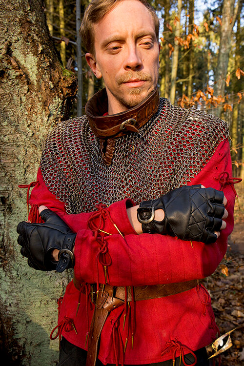 Imagen única de: Guantes Celtas Cuero