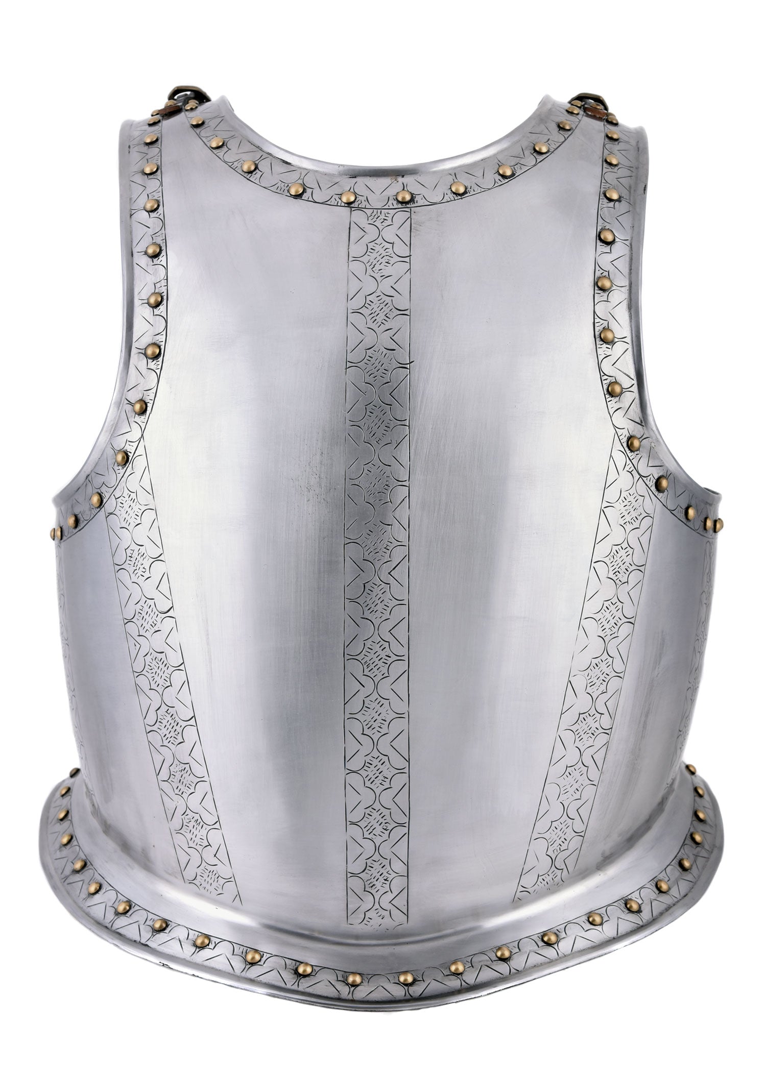 Imagen única de: Coraza Medieval, Armadura Con Grabados, Acero.