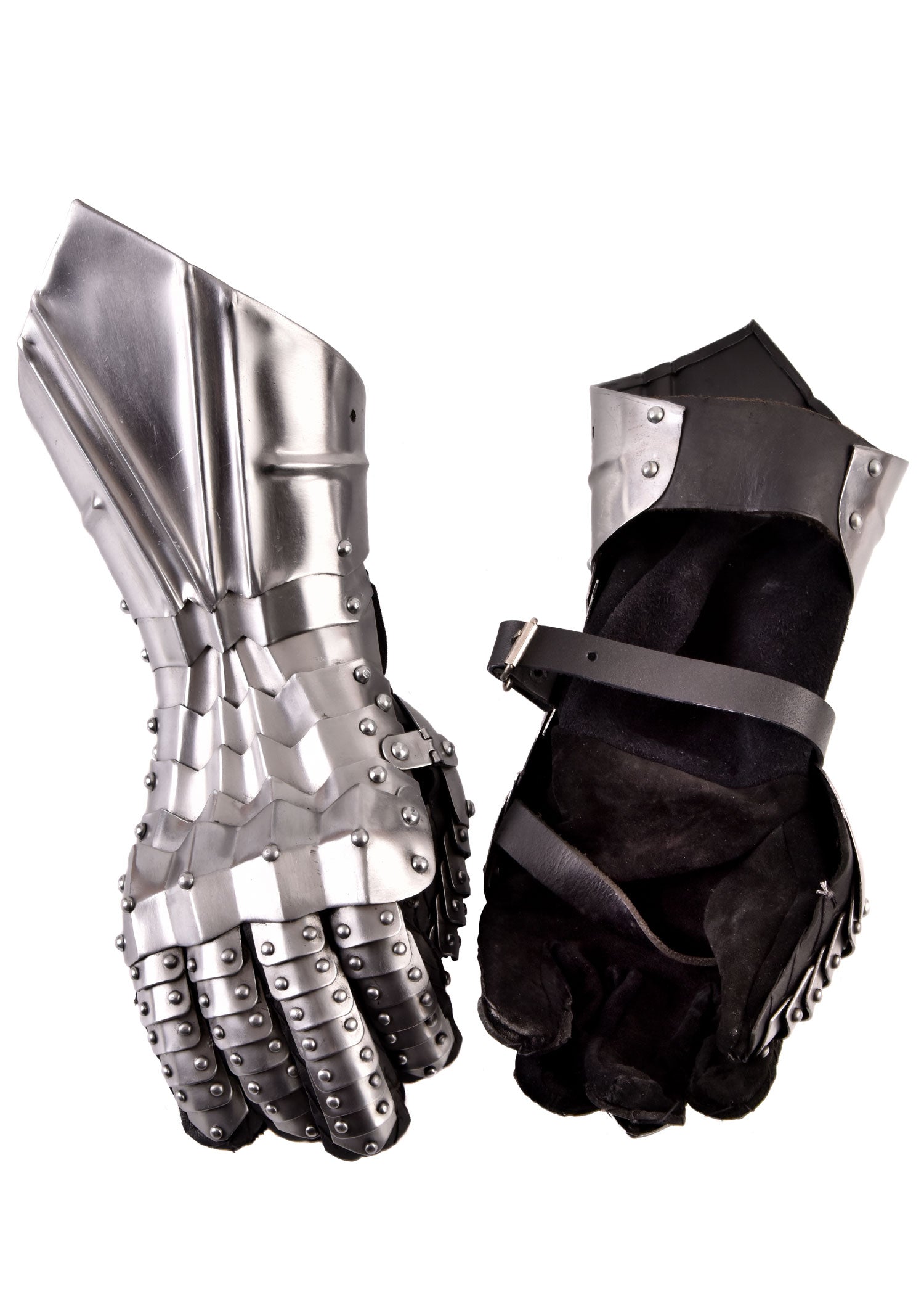 Imagen única de: Armadura De Caballero Medieval, Armadura De Placas Completa Con Soporte.