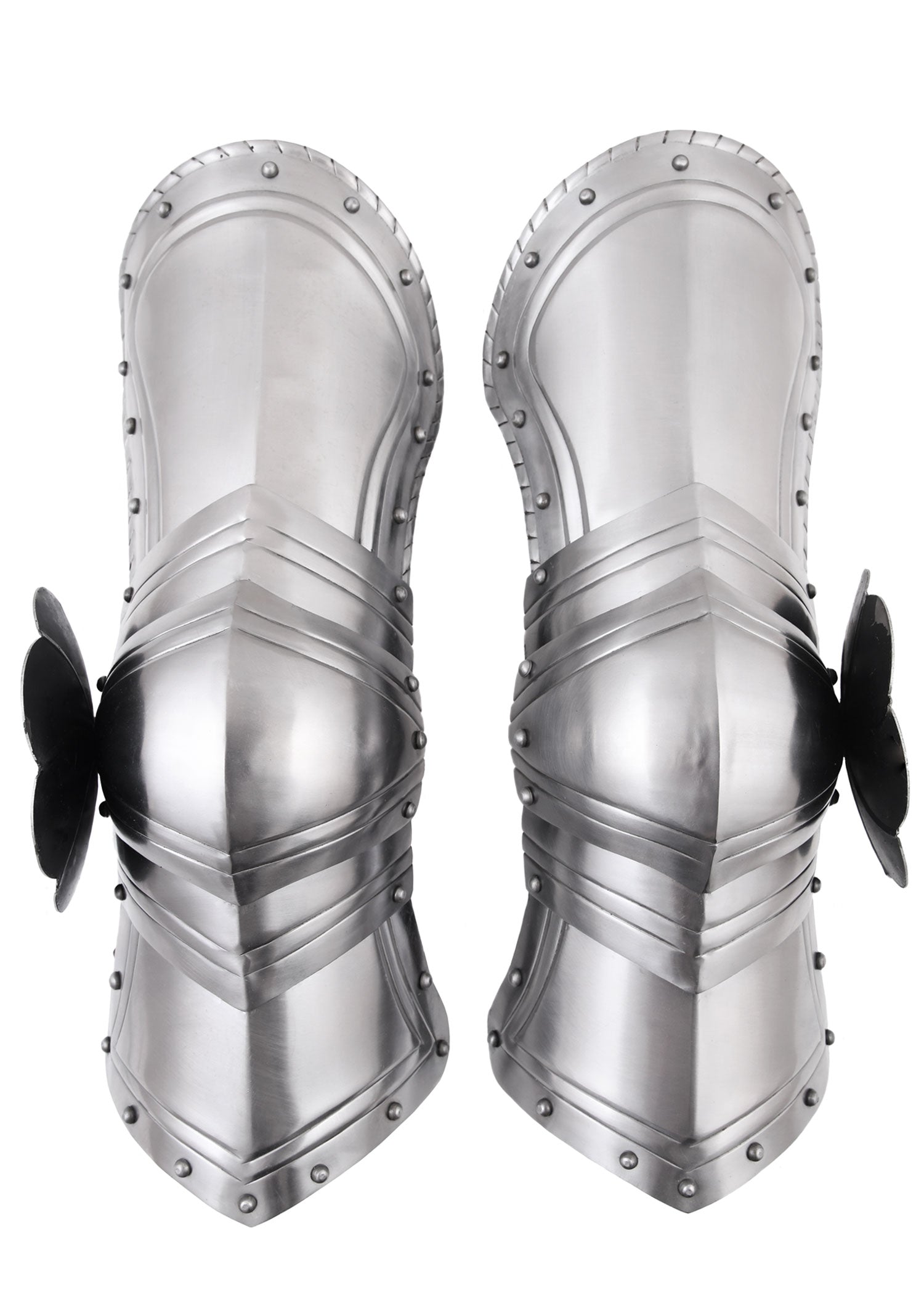 Imagen única de: Protectores De Piernas Góticos, Par, Acero De 1,2 Mm