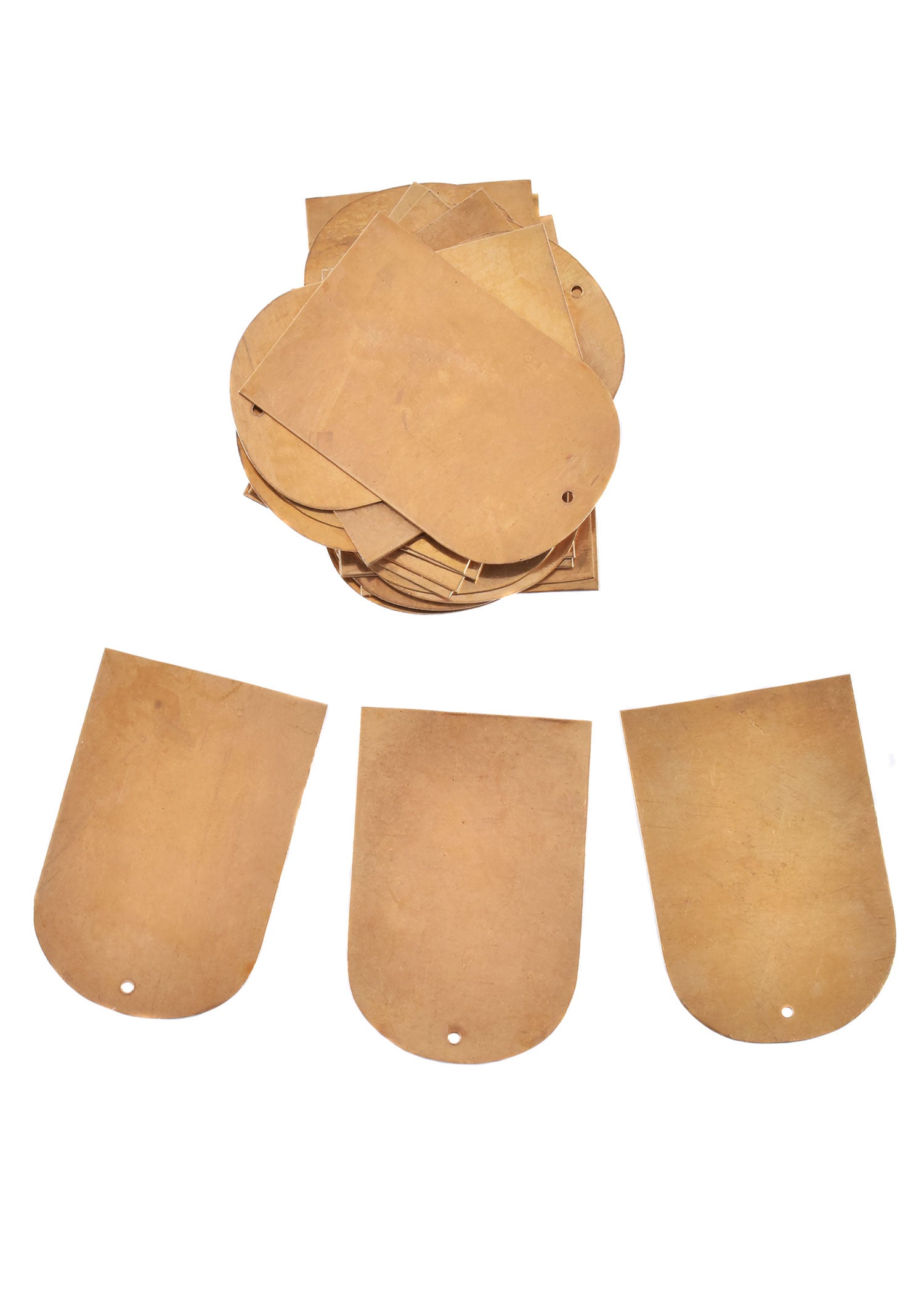 Imagen única de: Básculas De Latón Para Slat Armor 75 Mm X 50 Mm (Paquete De 25)