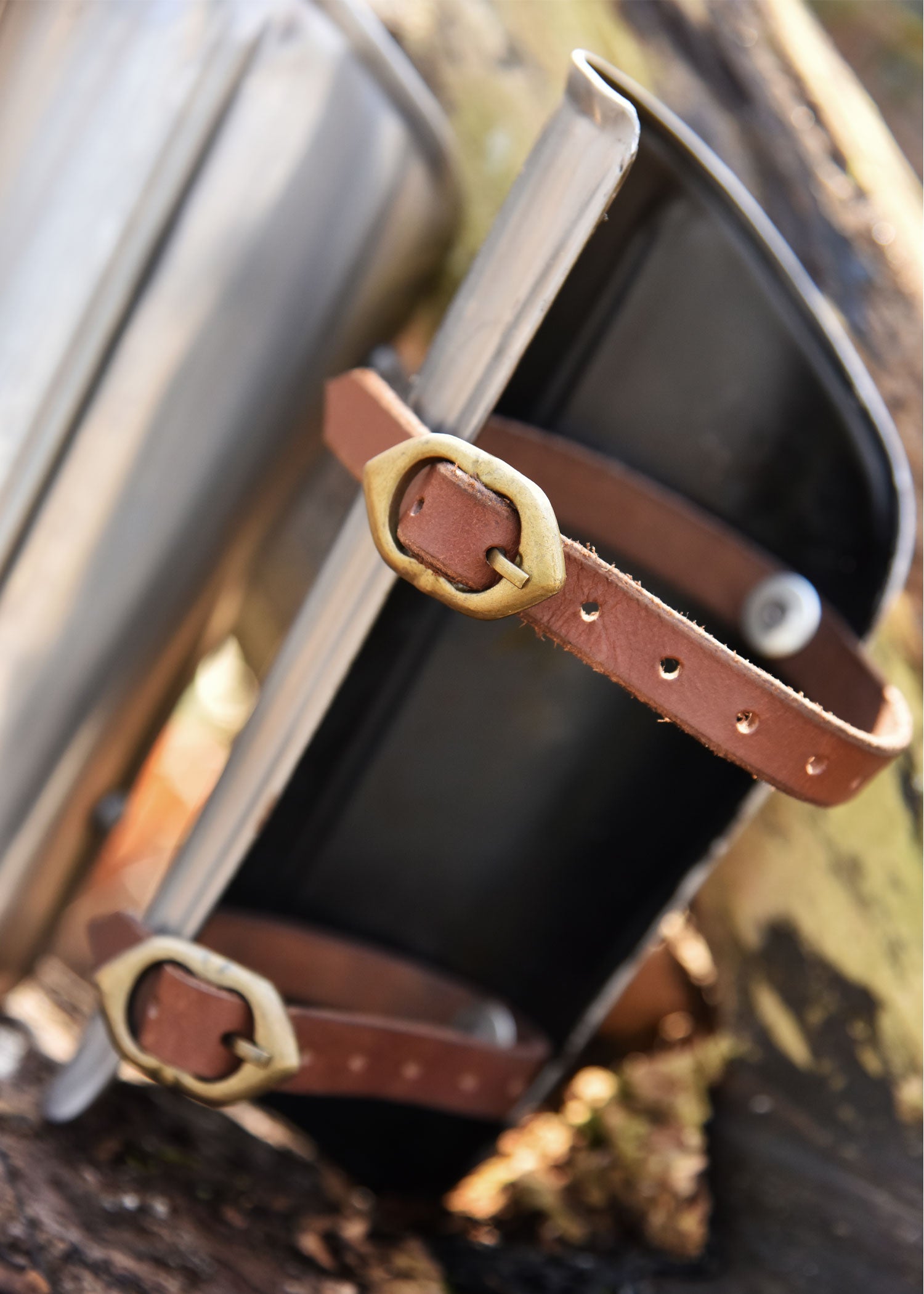 Imagen única de: Brazaletes Con Nervadura Central, Acero.