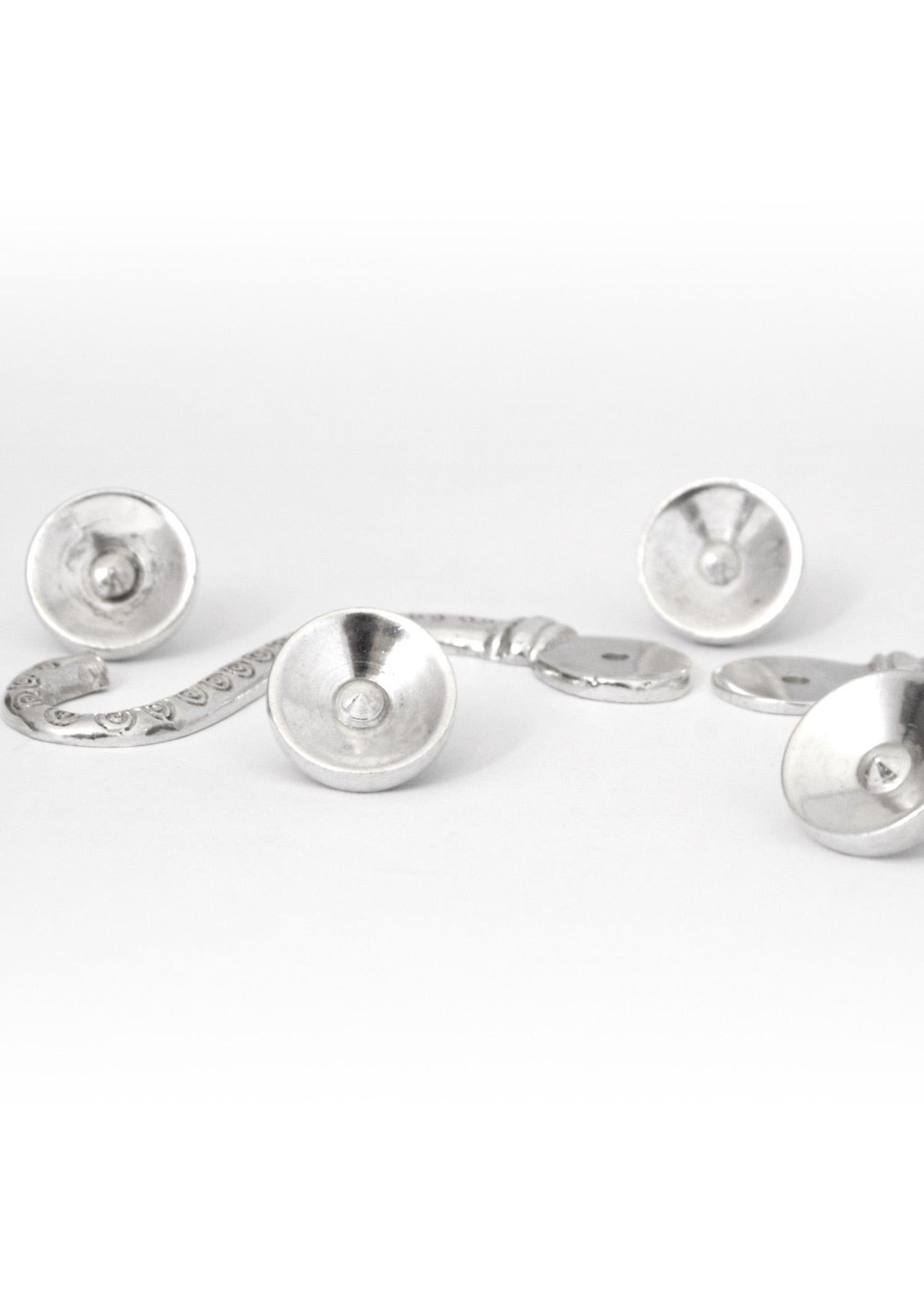 Imagen única de: Ganchos Y Botones Para Lorica Hamata, Chassenard, Plateado