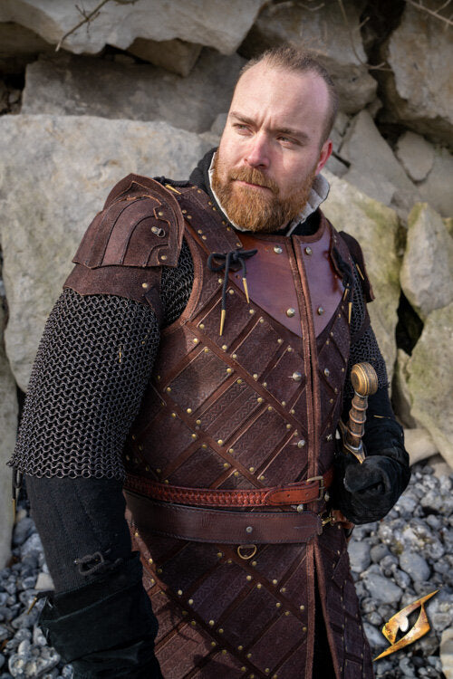 Imagen única de: Armadura De Hombro De Ante Woodsman