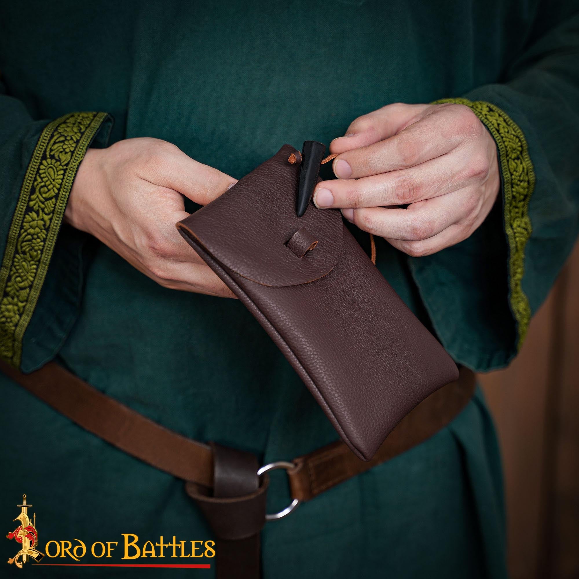 Imagen única de: Juego de 5 Botones de Palanca de Cuerno Pulido Estilo Vikingo - Acabado a Mano con Cuerno de Buey Natural