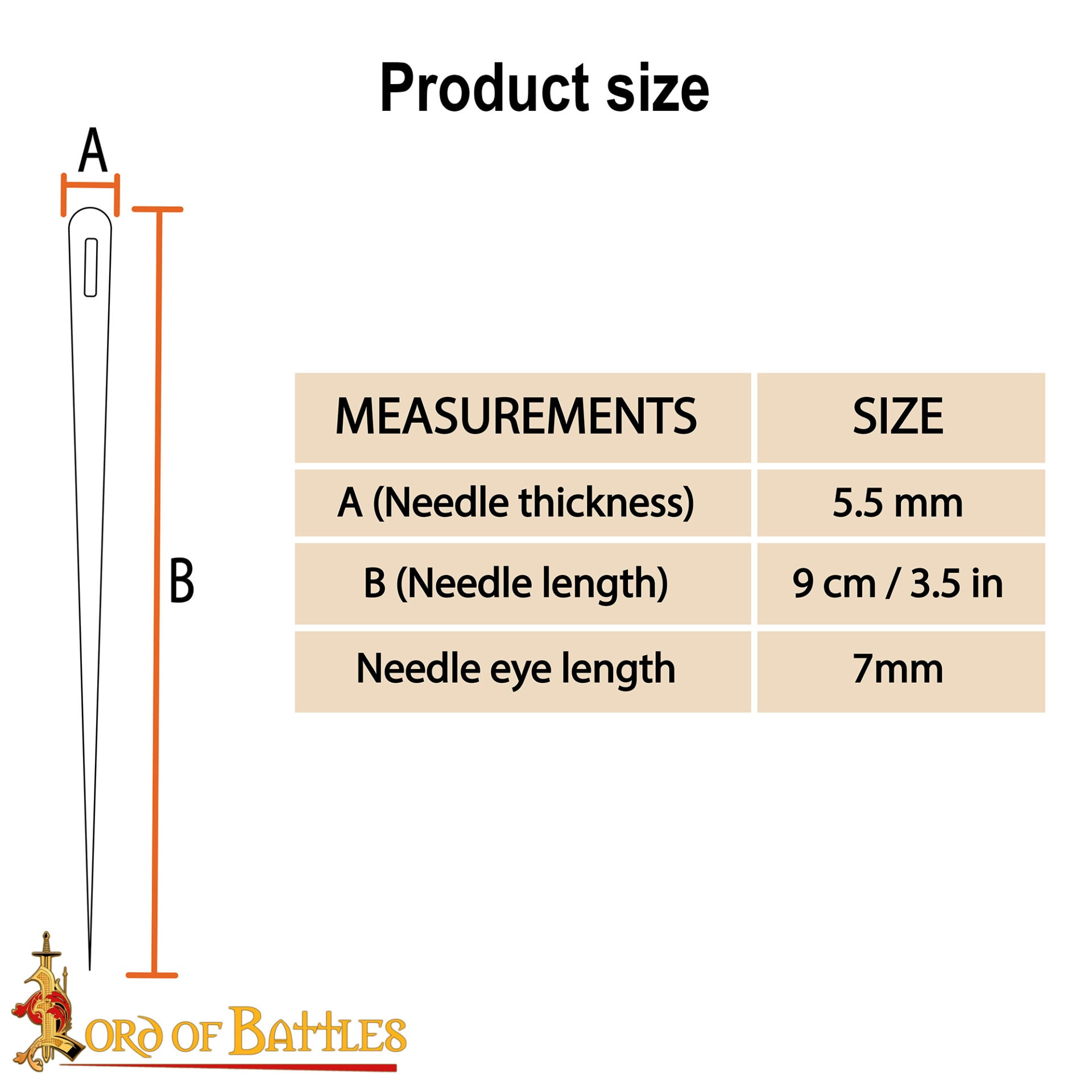 Imagen única de: Juego de 5 Agujas de Bordar Medievales de Hueso - Talladas a Mano en Hueso de Buey de Origen Ético - Acabado Pulido