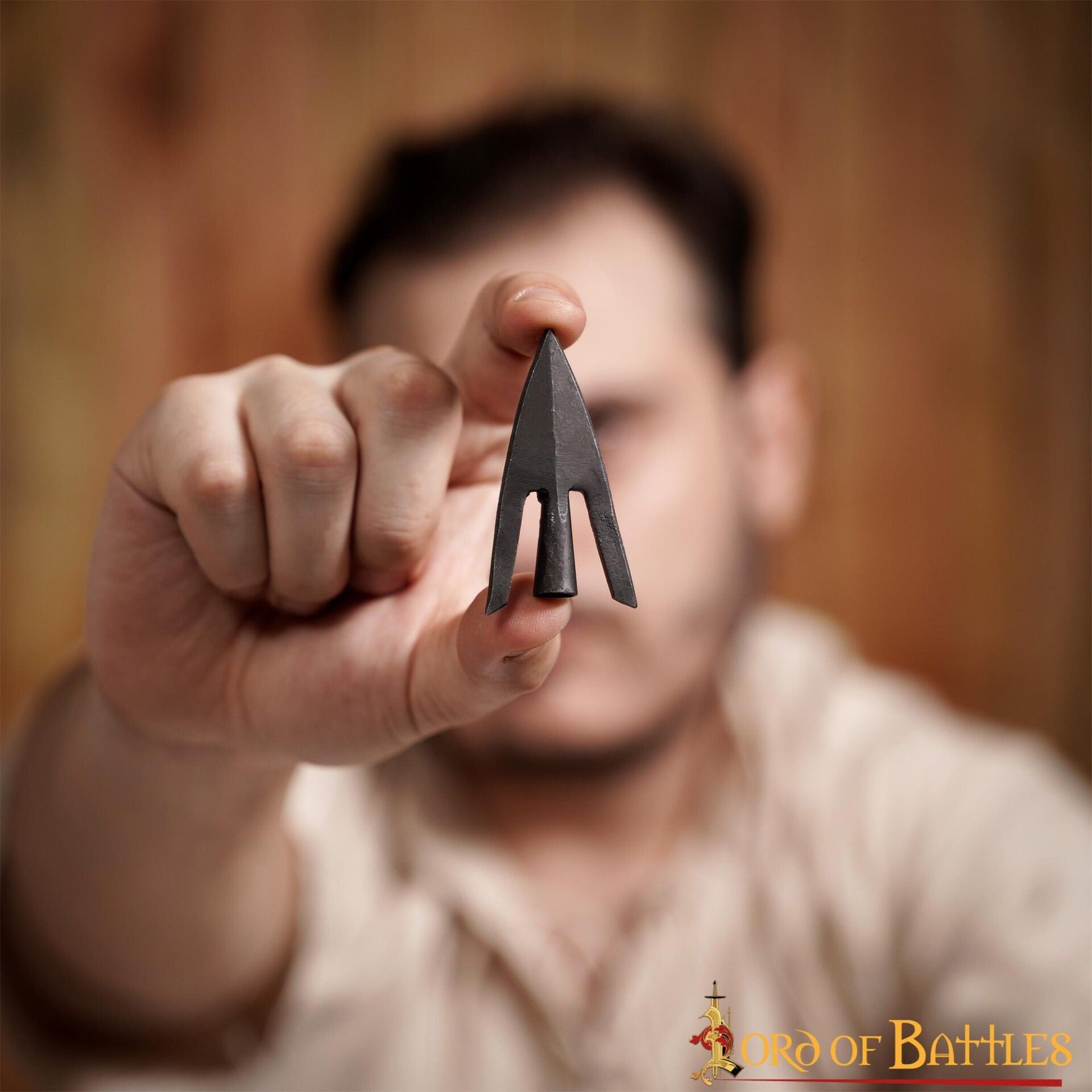 Imagen única de: Punta de Flecha Medieval de Cola de Golondrina 3 Piezas