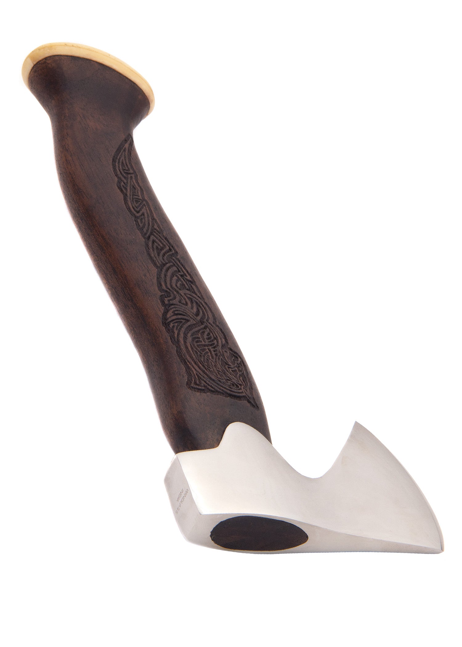 Imagen única de: Hacha De Mano Vikinga Pequeña, Decorada