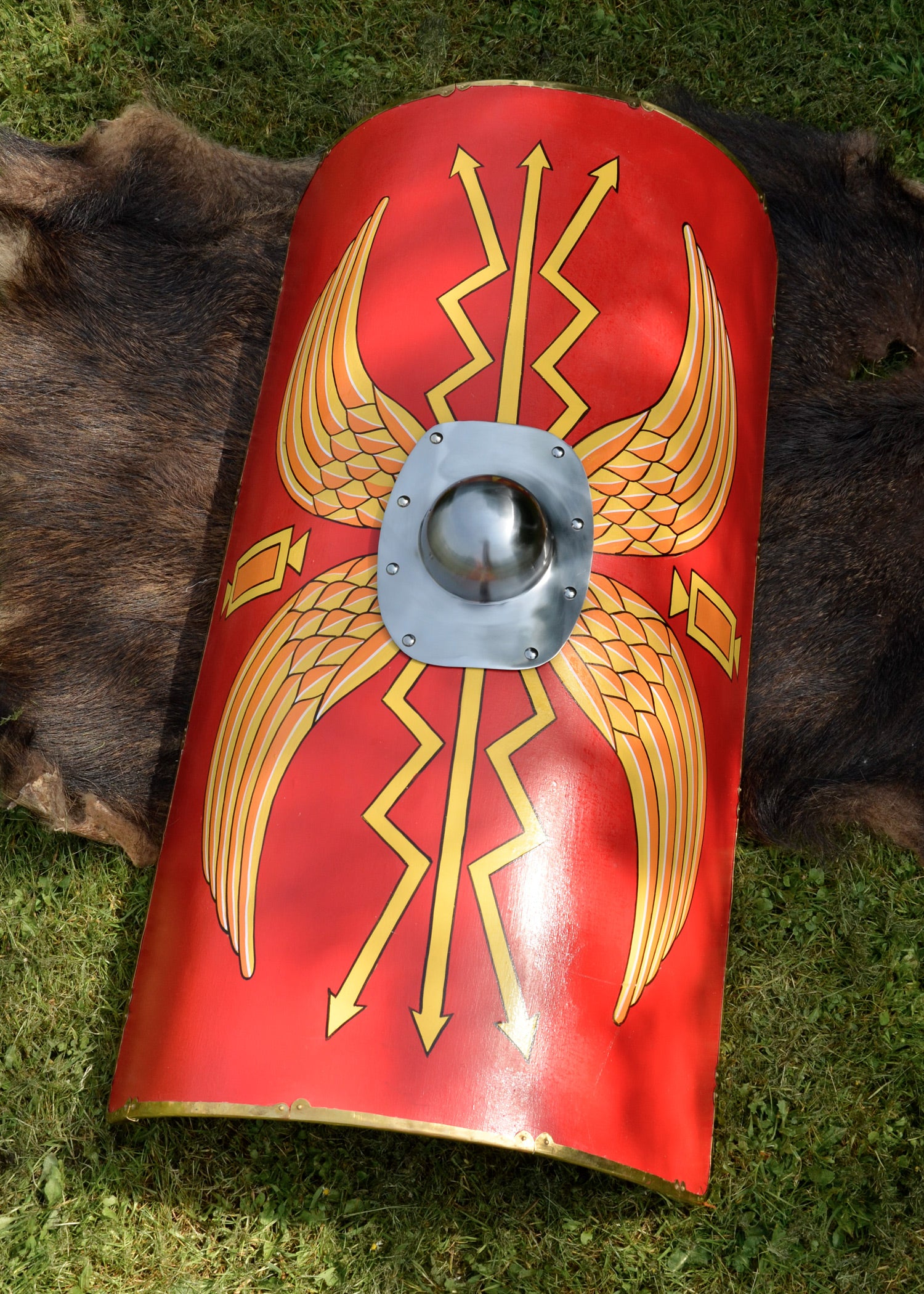 Imagen única de: Scutum De Los Legionarios Romanos, Escudo Romano