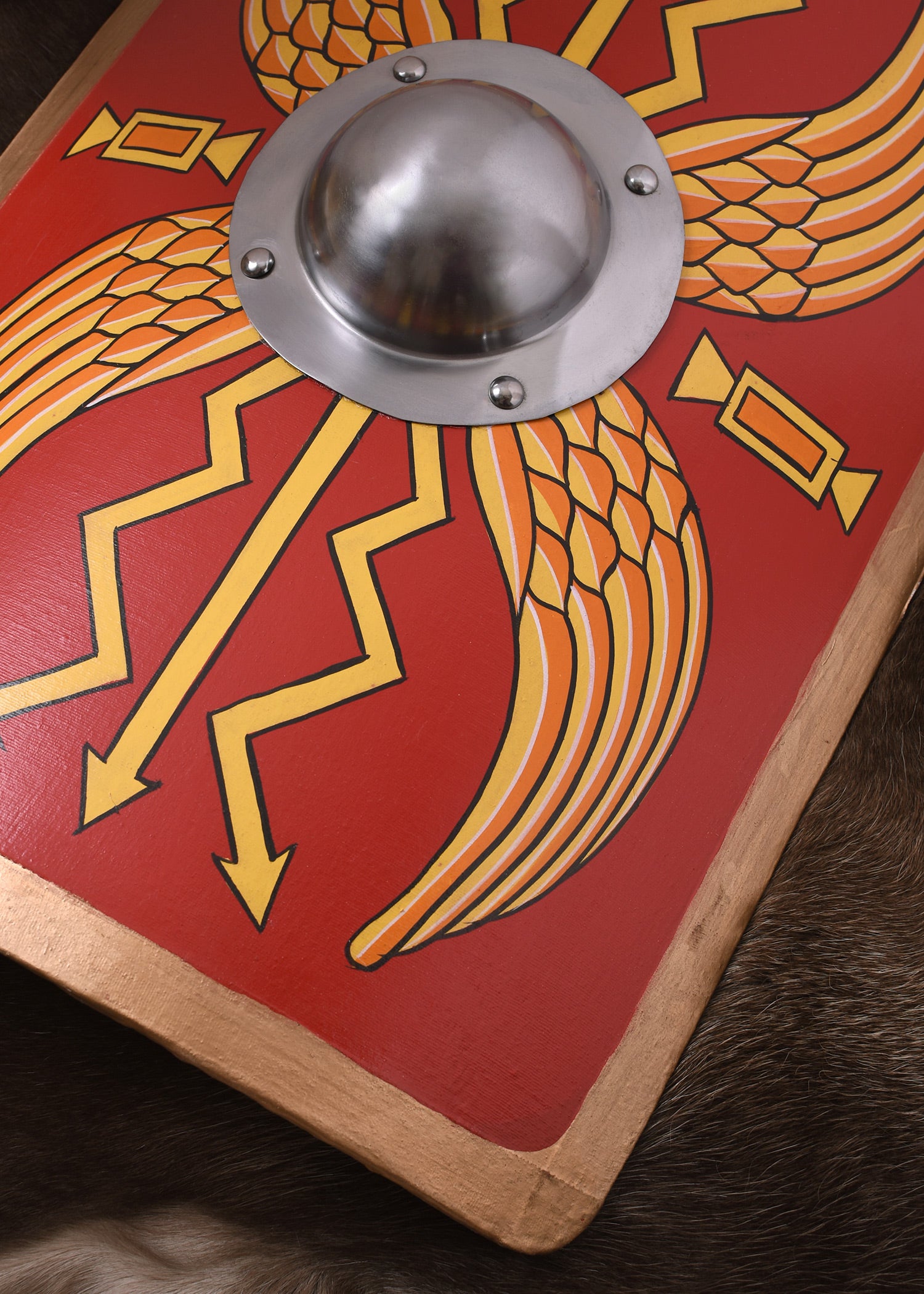 Imagen única de: Scutum Junior, Escudo Romano Infantil De Madera