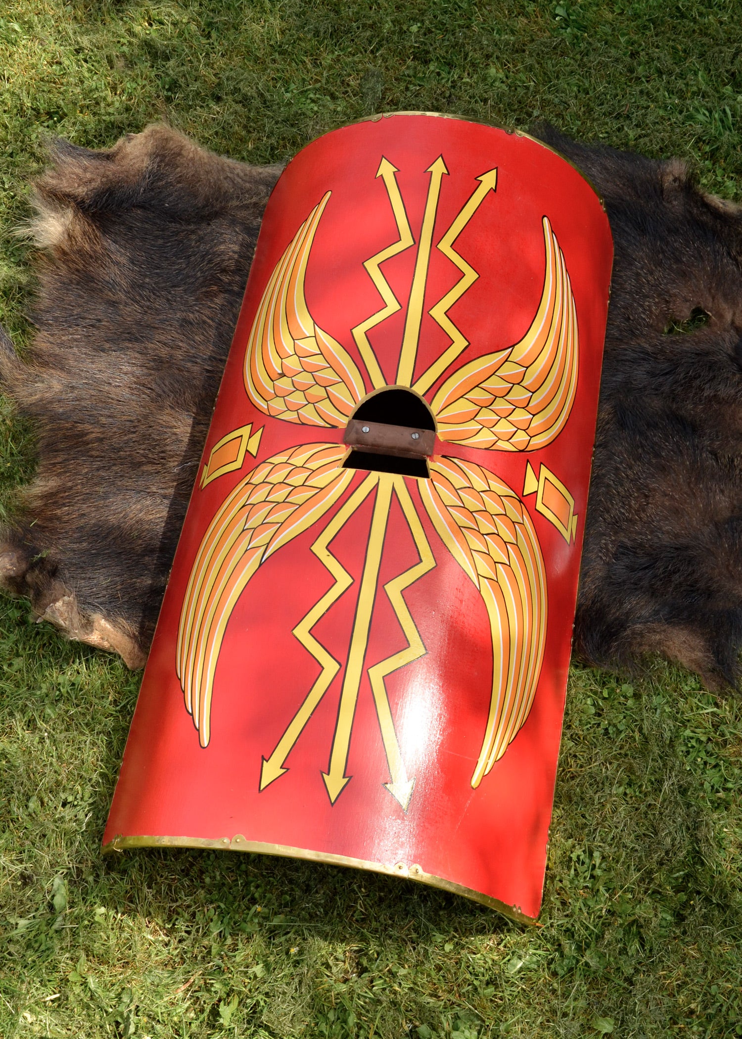 Imagen única de: Scutum De Los Legionarios Romanos, Escudo Romano
