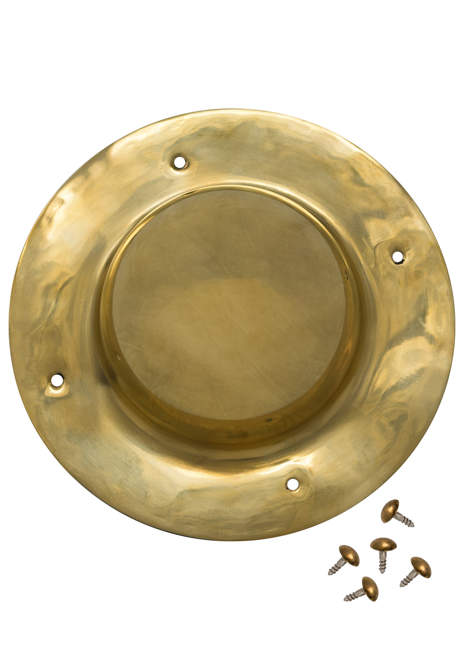 Imagen única de: Resalte Redondo De Escudo Romano, Umbo Fabricado En Latón