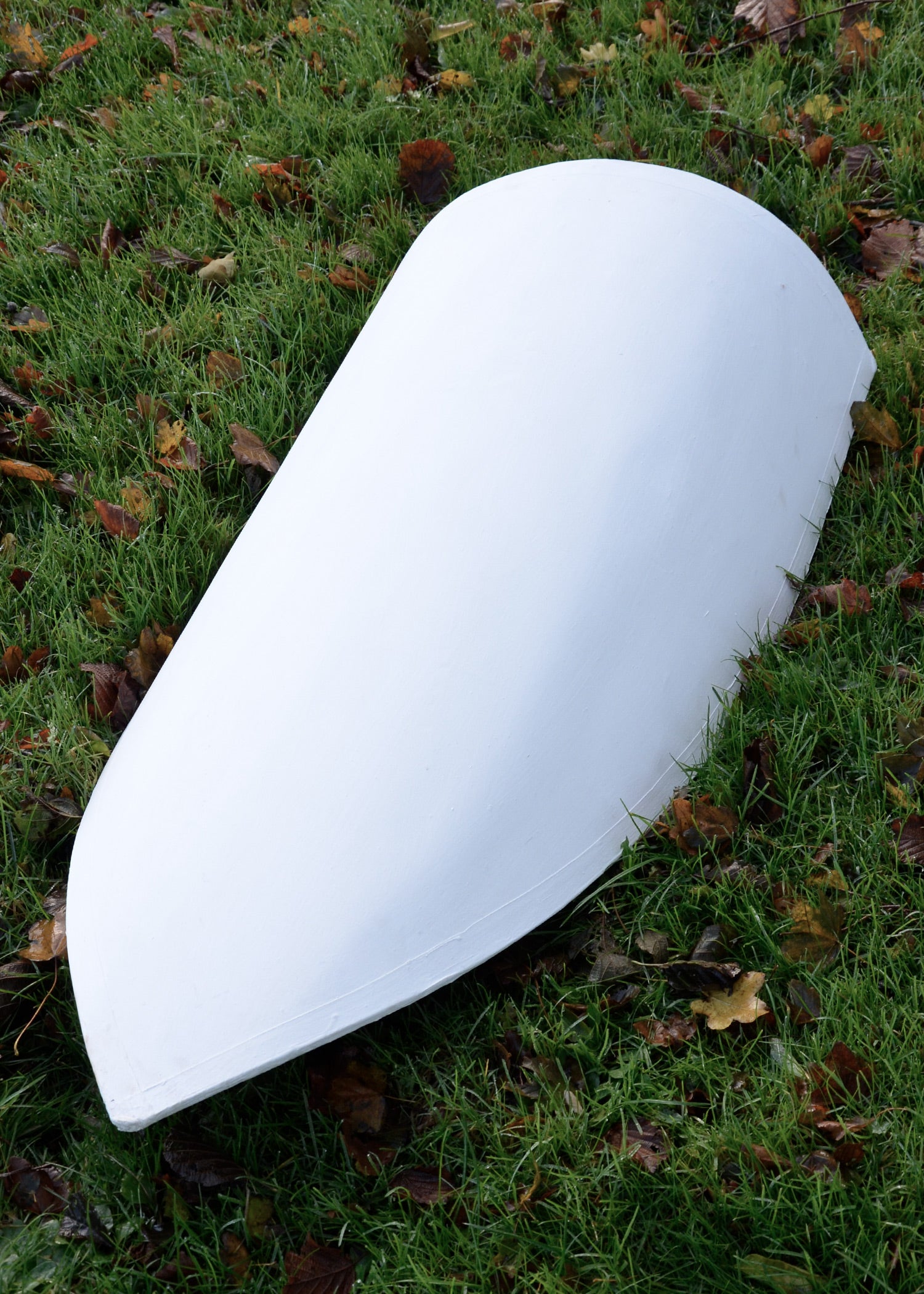 Imagen única de: Gran Escudo Heráldico De Madera, En Blanco Para Pintar