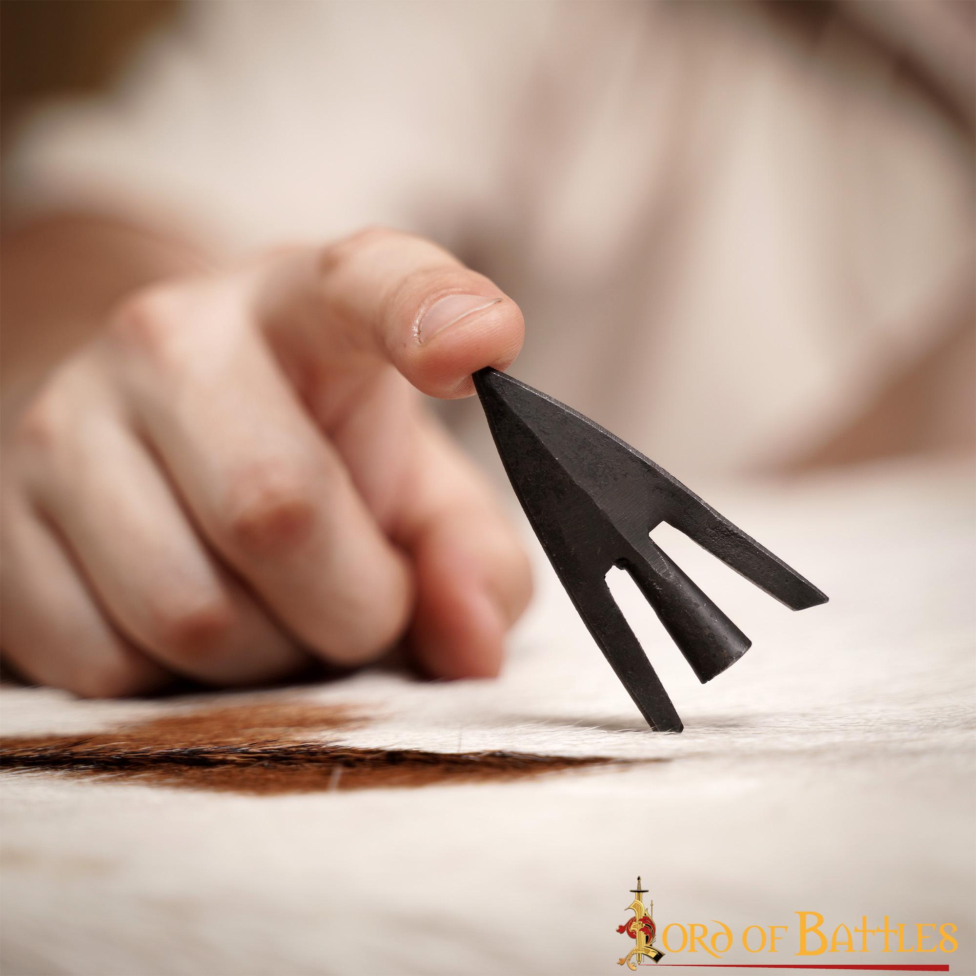 Imagen única de: Punta de Flecha Medieval de Cola de Golondrina 3 Piezas