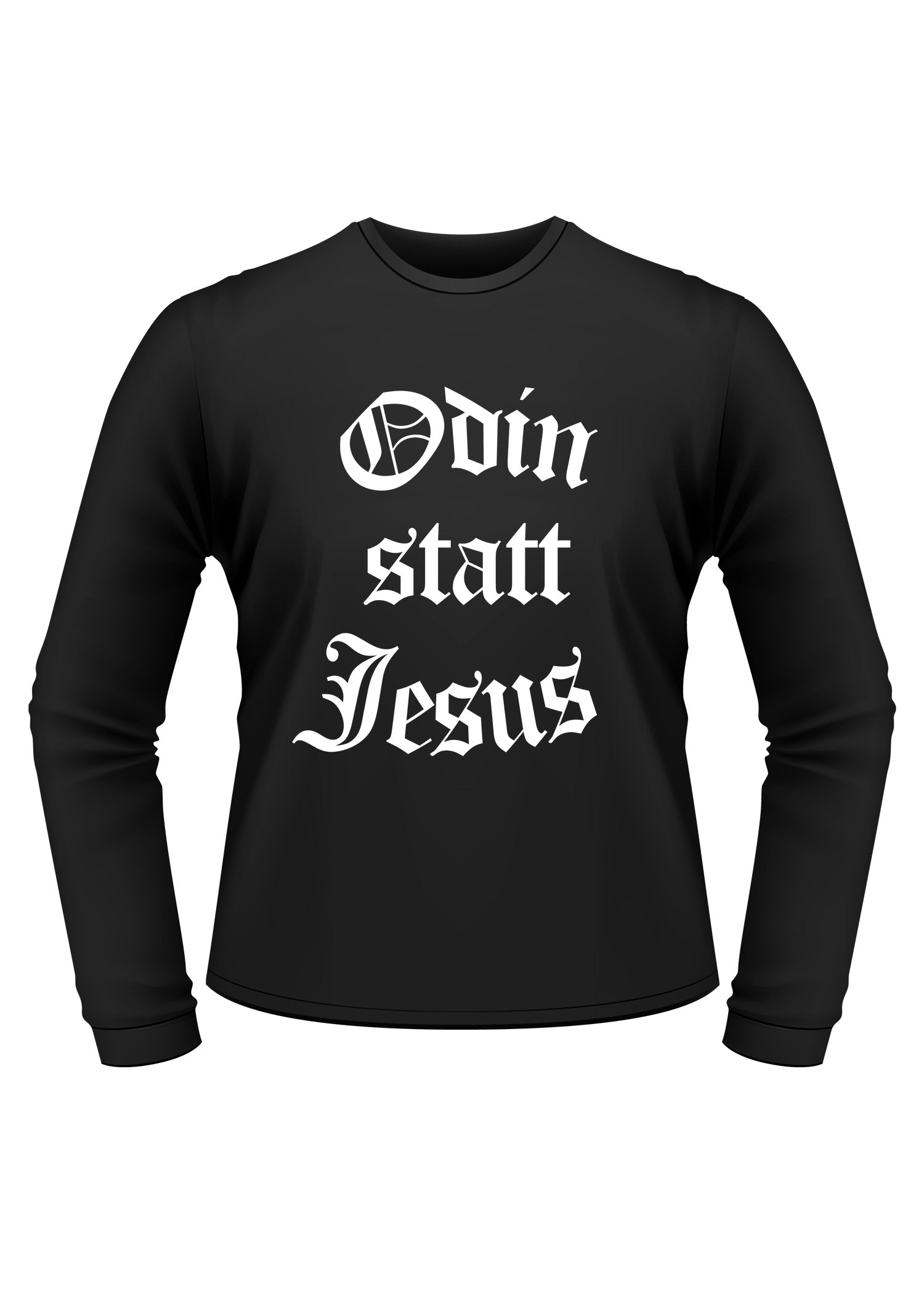 Imagen única de: Camisa De Manga Larga Odín En Lugar De Jesús