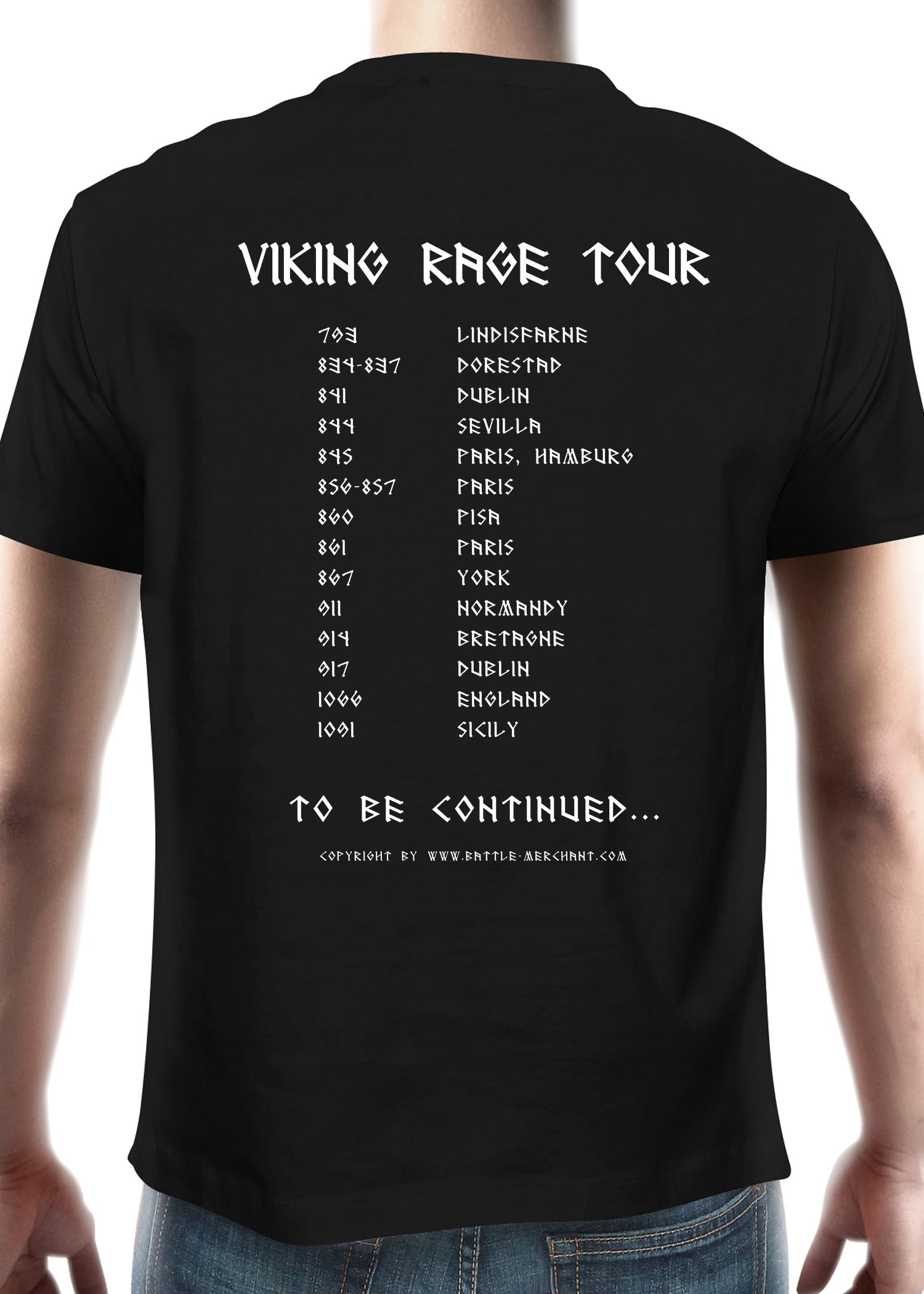 Imagen única de: Camiseta Viking Rage Tour