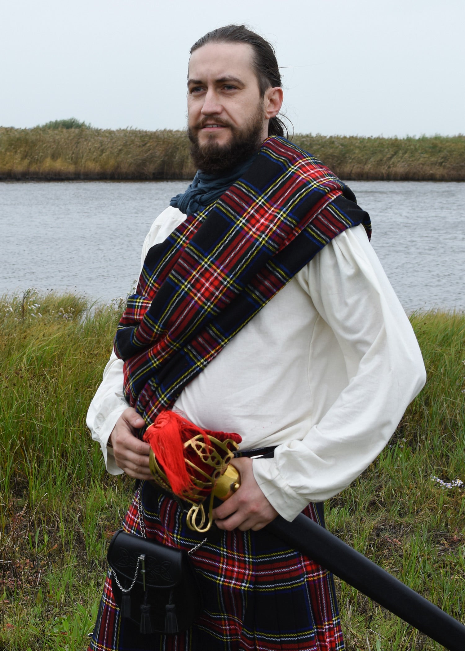 Imagen única de: Cuadros / Bufanda, Tartán, Aprox. 234 X 137 Cm.