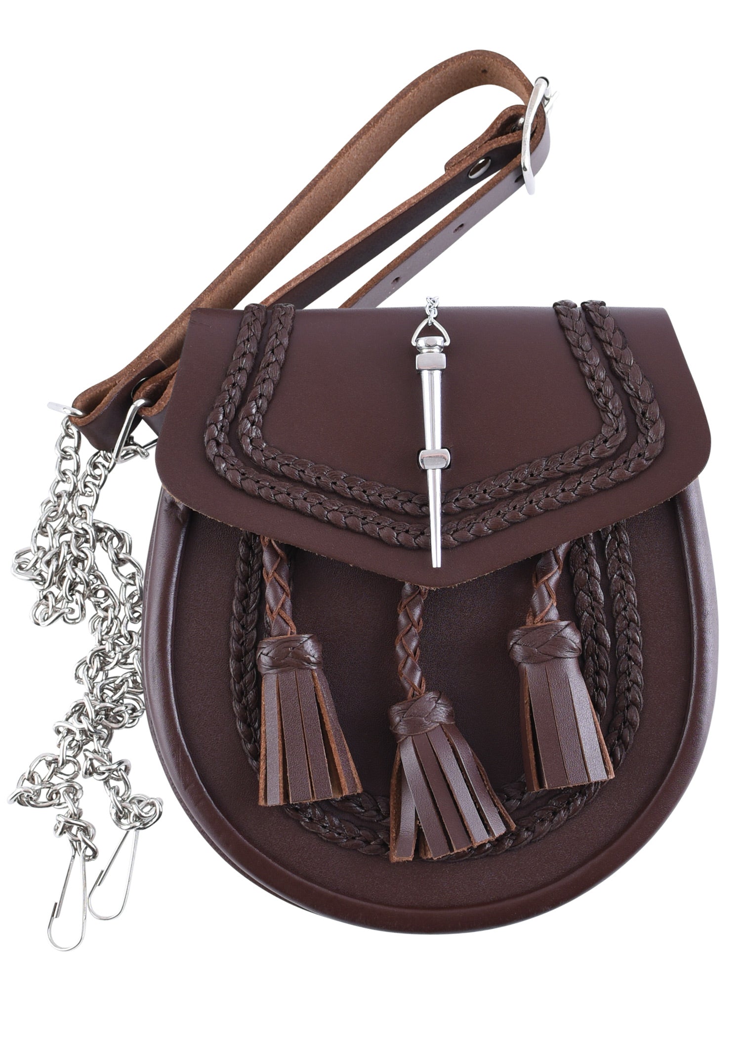 Imagen única de: Sporran, Bolsa Para Falda Escocesa, Varios Colores