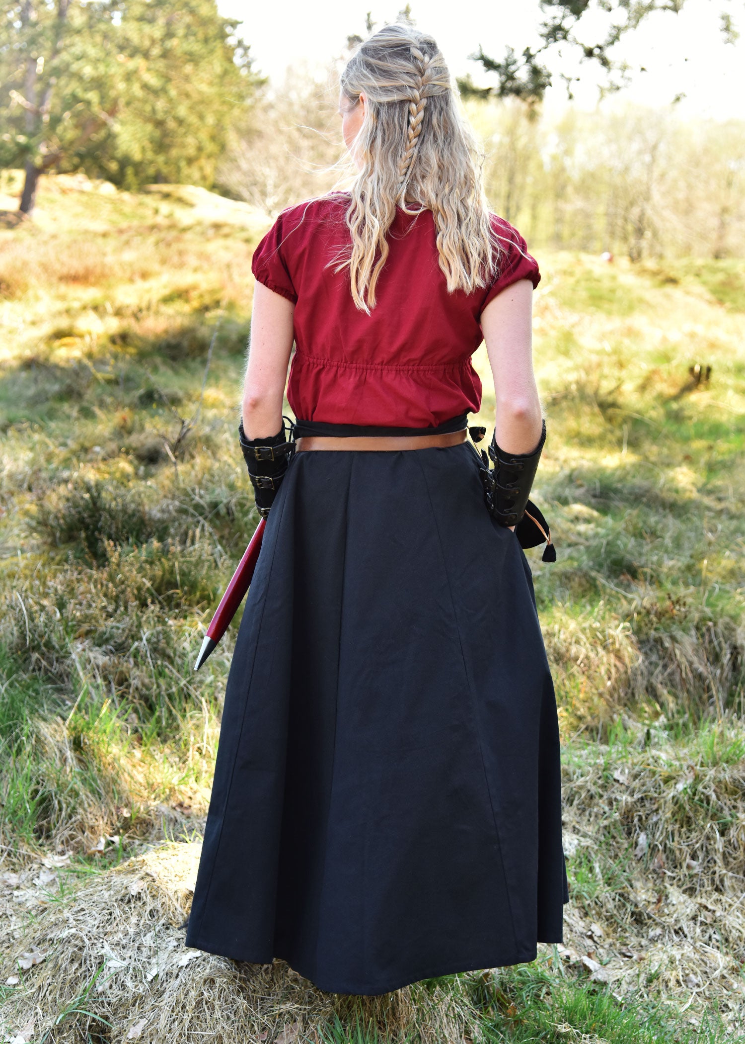 Imagen única de: Falda Medieval, De Vuelo, Negra