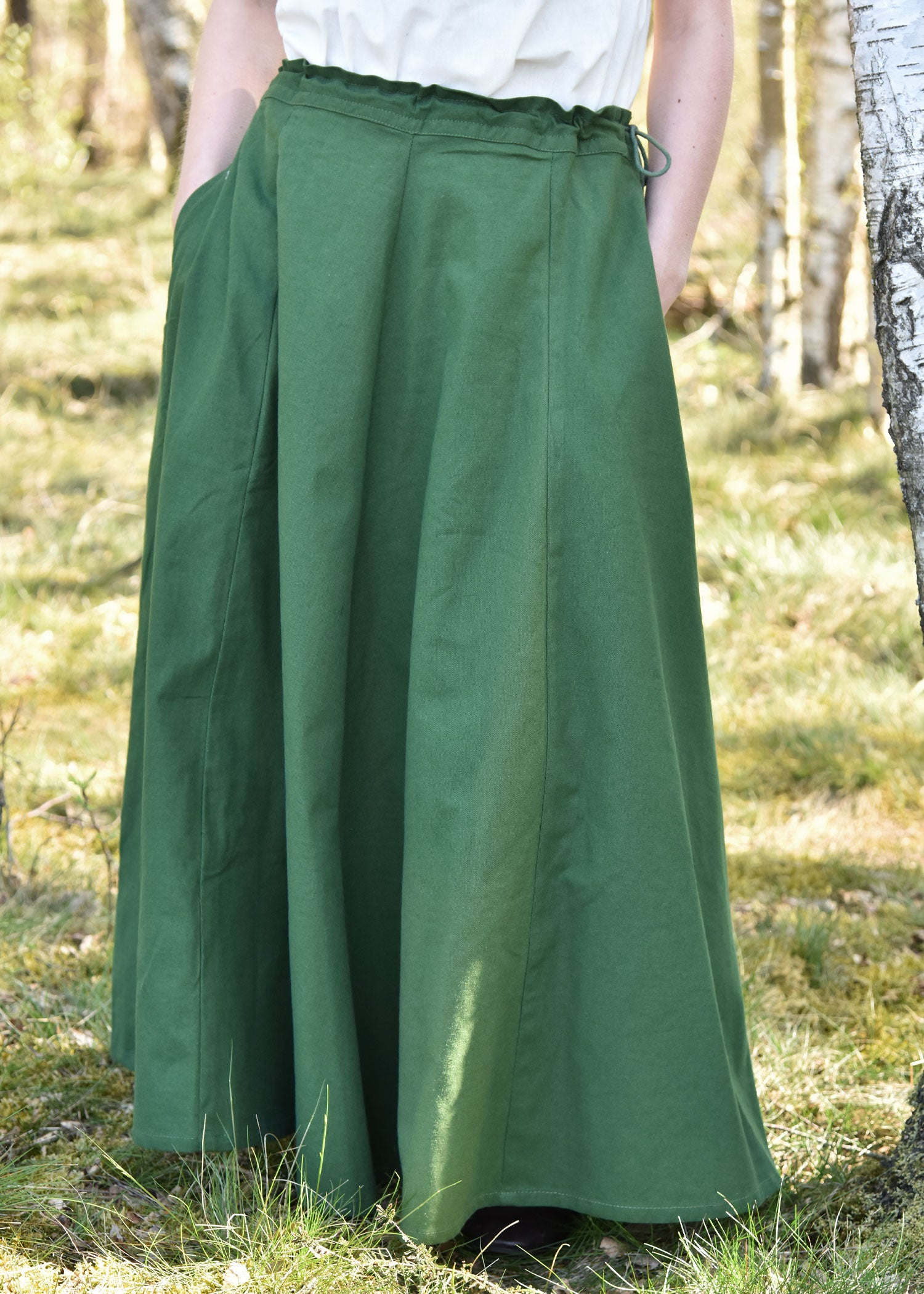 Imagen única de: Falda Medieval, De Vuelo, Verde