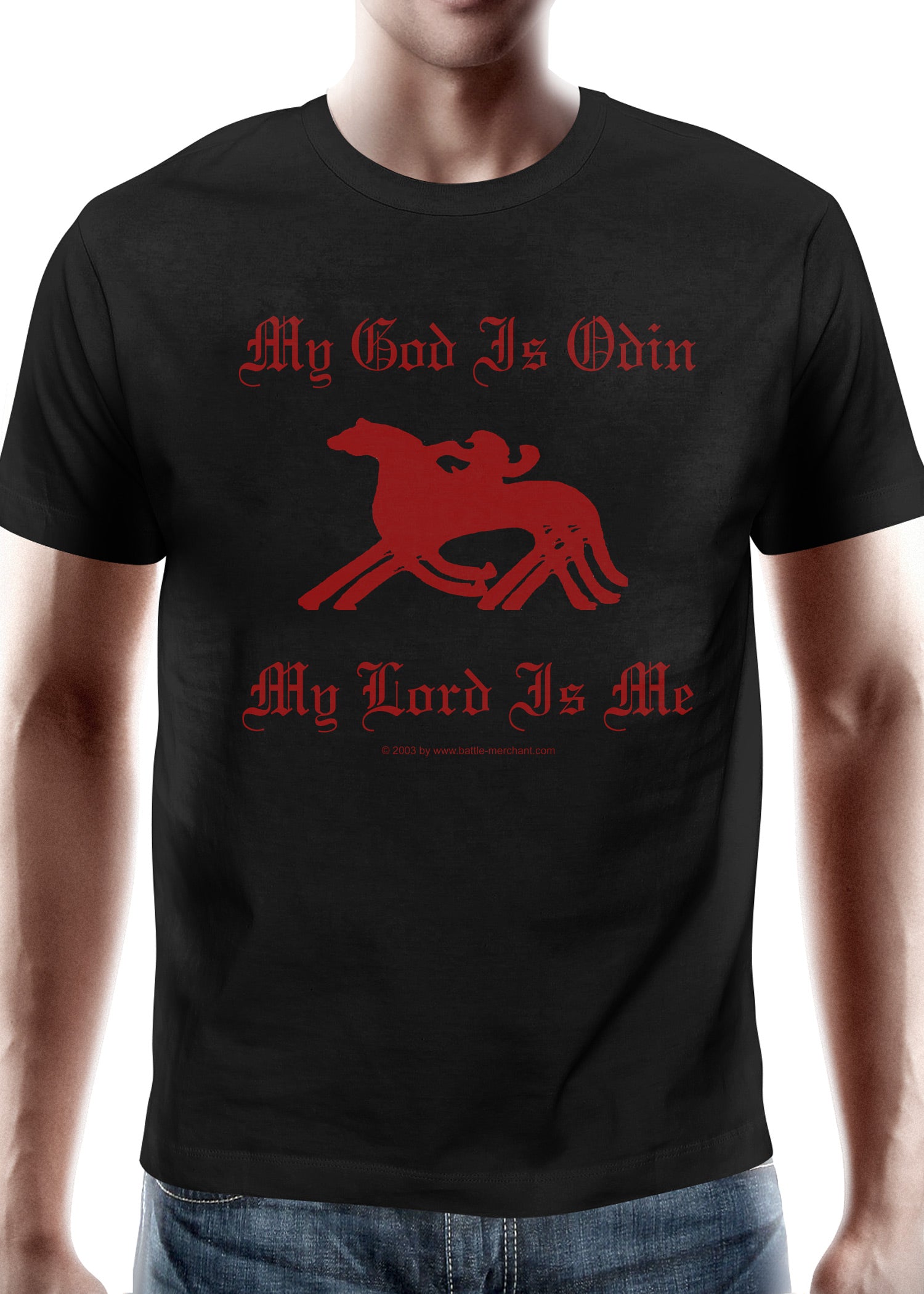 Imagen única de: Camiseta Mi Dios Es Odin