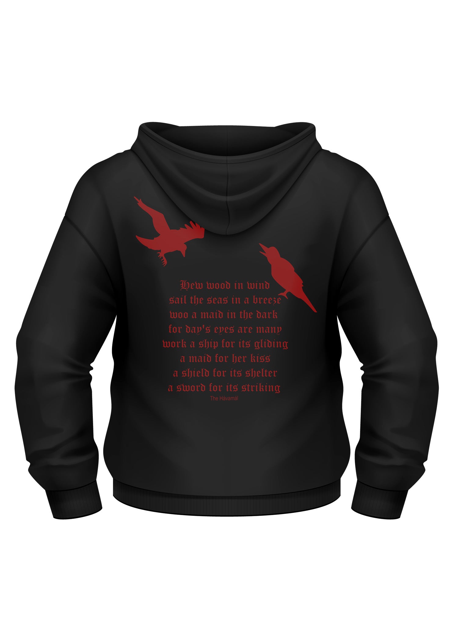 Imagen única de: Sudadera Con Capucha: Mi Dios Es Odin