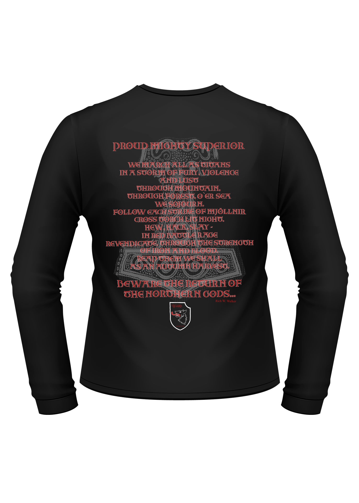 Imagen única de: Camisa De Manga Larga: Cuidado Con El Regreso De... Thor