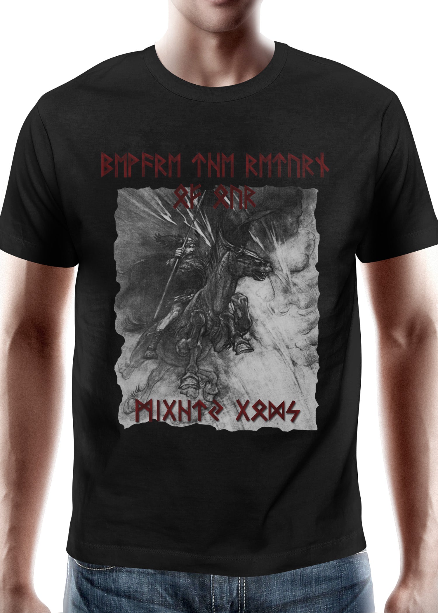 Imagen única de: Camiseta Cuidado Con El Regreso De... Odin