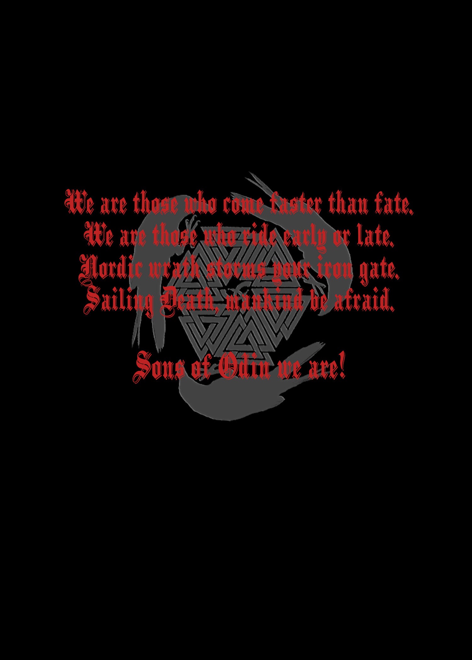 Imagen única de: Camiseta Heathen Death Squadrons