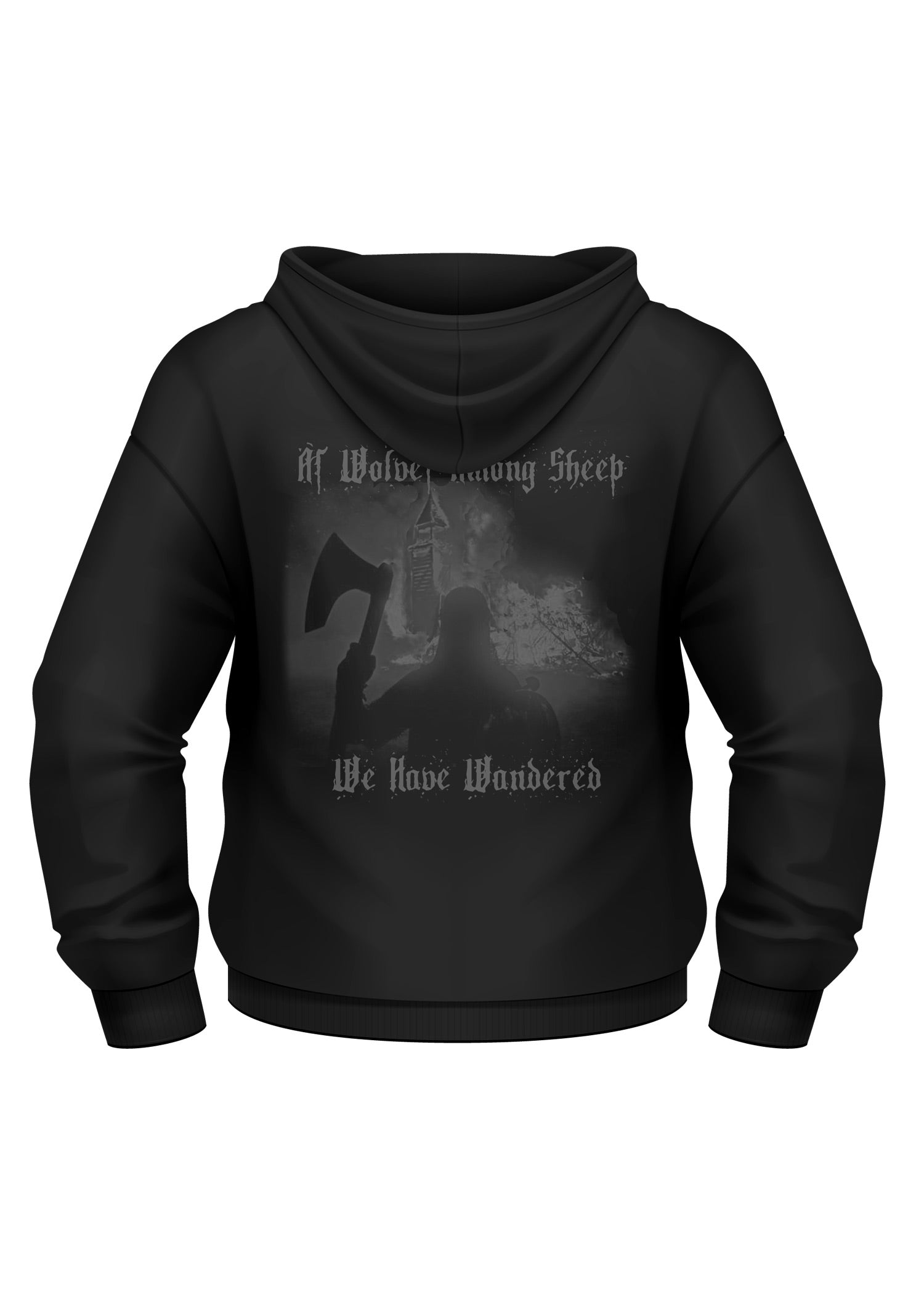 Imagen única de: Sudadera Con Capucha: Lindisfarne