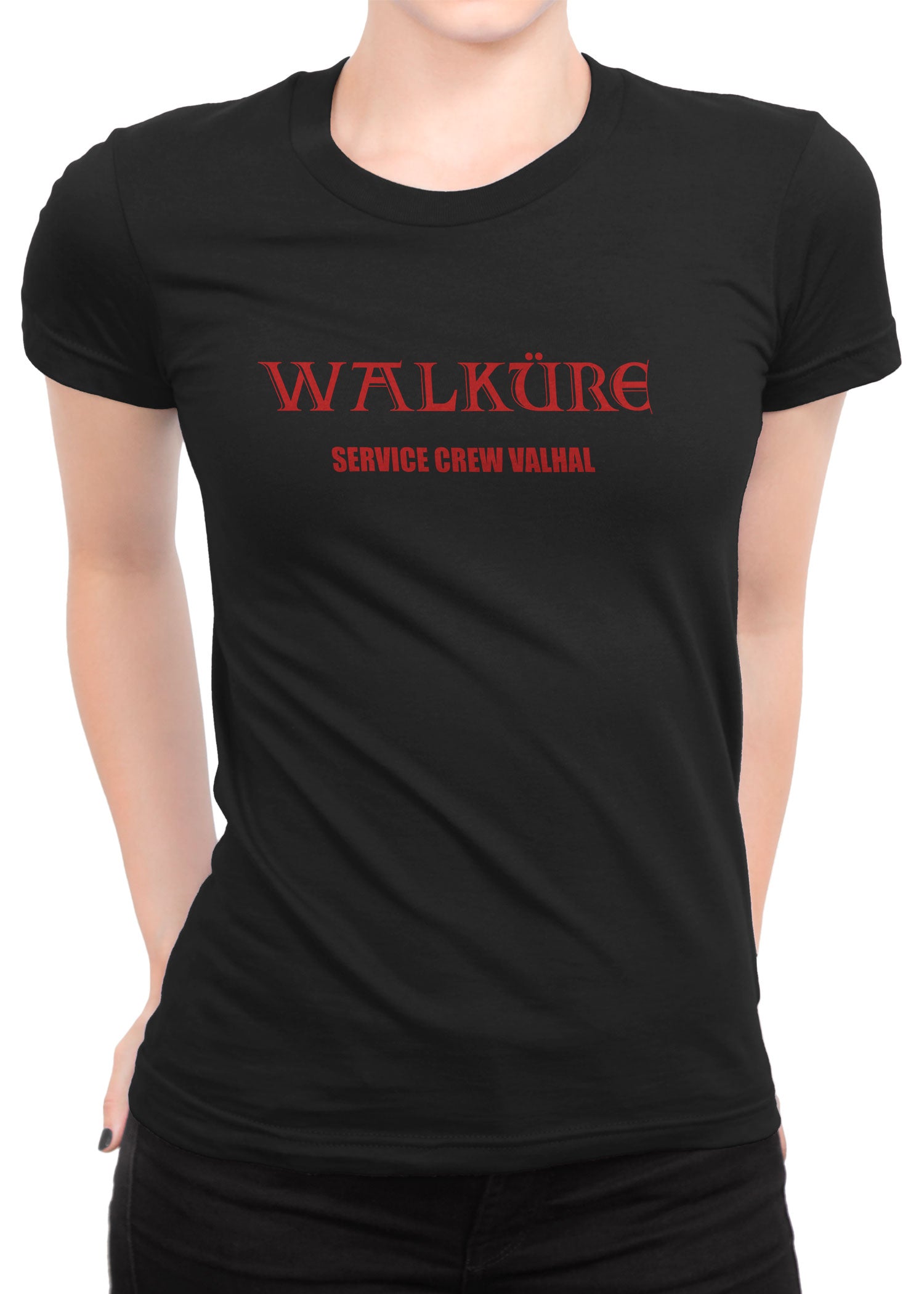 Imagen única de: Camiseta Femenina: Walküre - Service Crew Valhal
