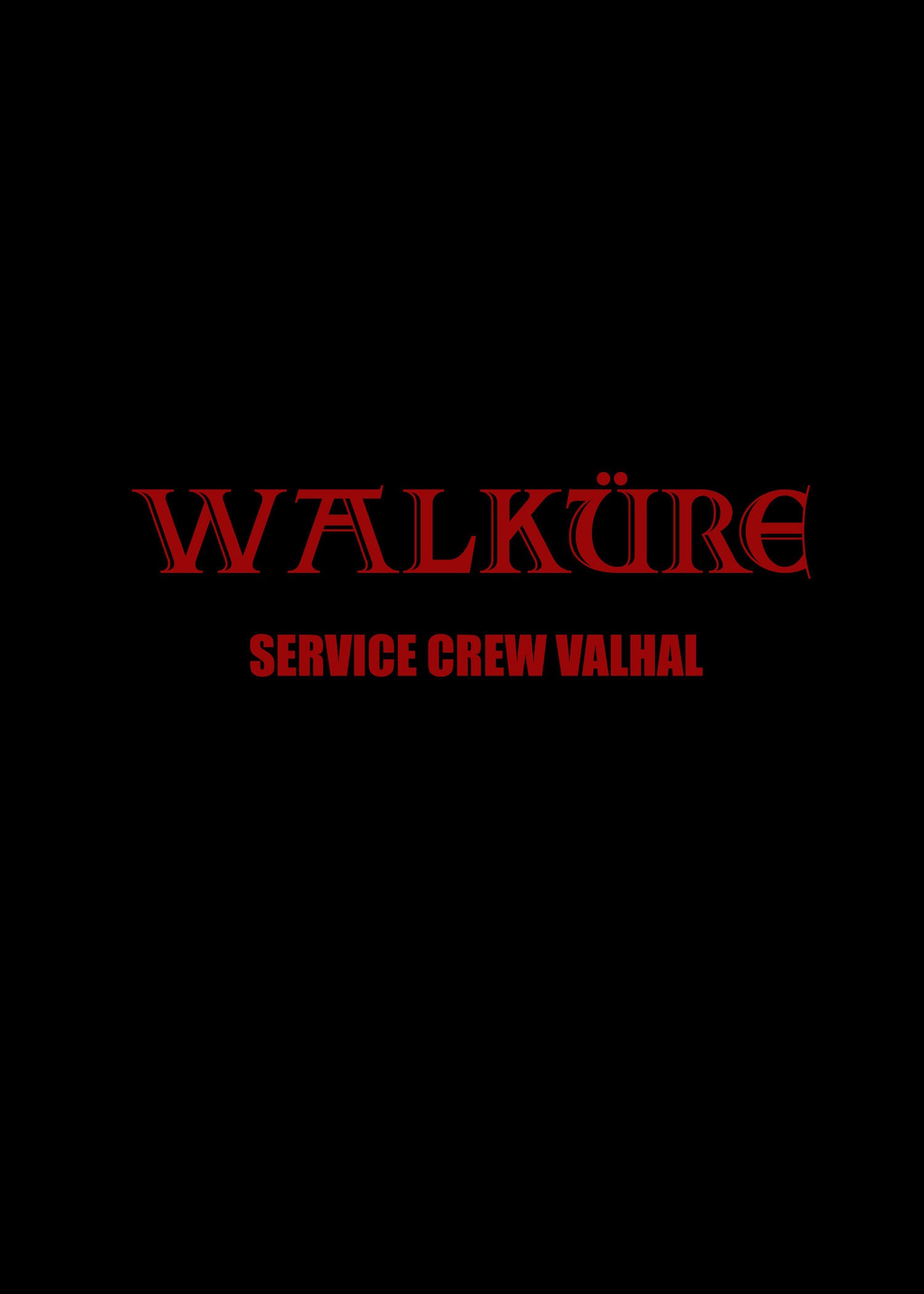 Imagen única de: Camiseta Femenina: Walküre - Service Crew Valhal