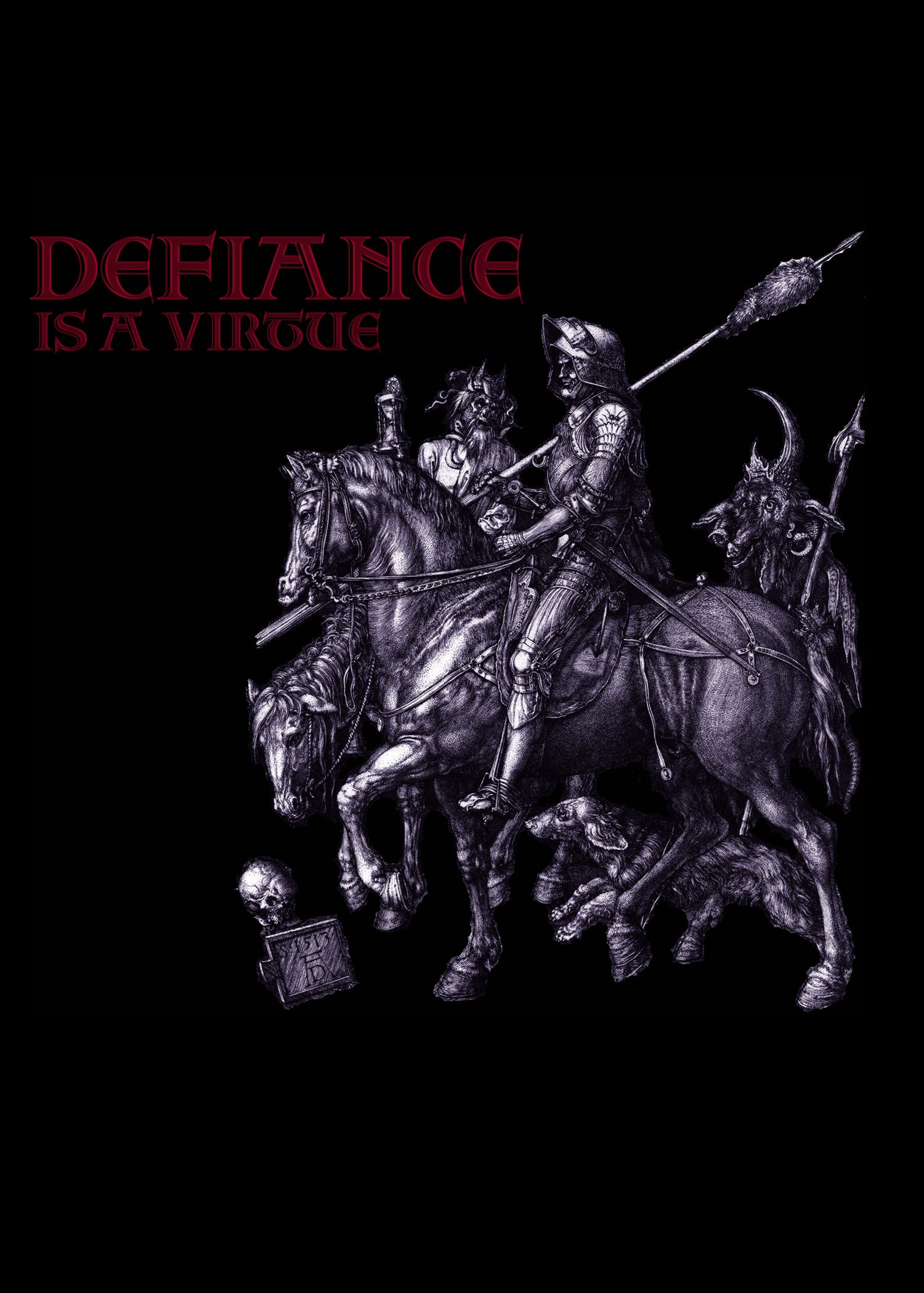 Imagen única de: Camiseta El Desafío Es Una Virtud, A. Durero