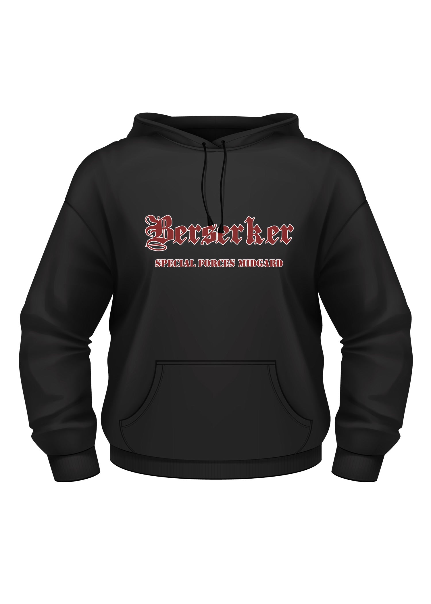 Imagen única de: Sudadera Con Capucha: Fuerzas Especiales Berserker Midgard