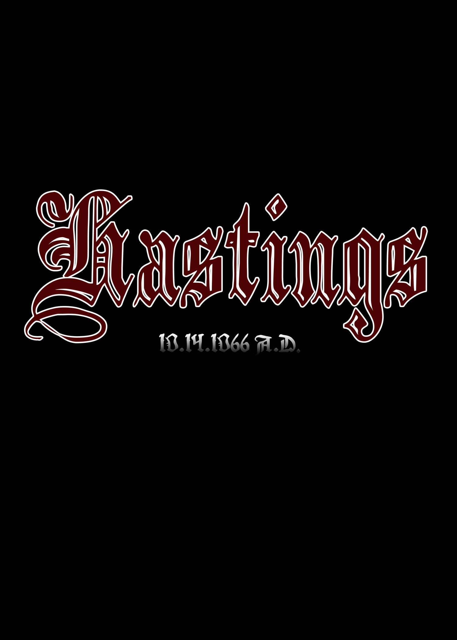 Imagen única de: Camiseta: Hastings 1066