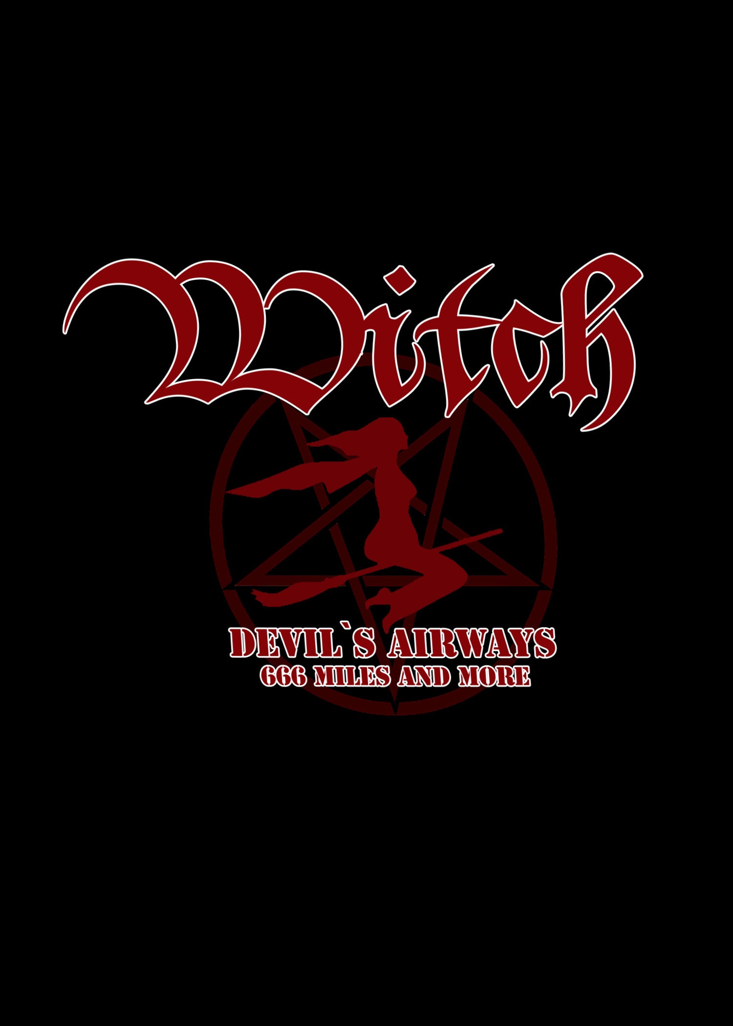 Imagen única de: Camisa Femenina: Bruja - Devil's Airways