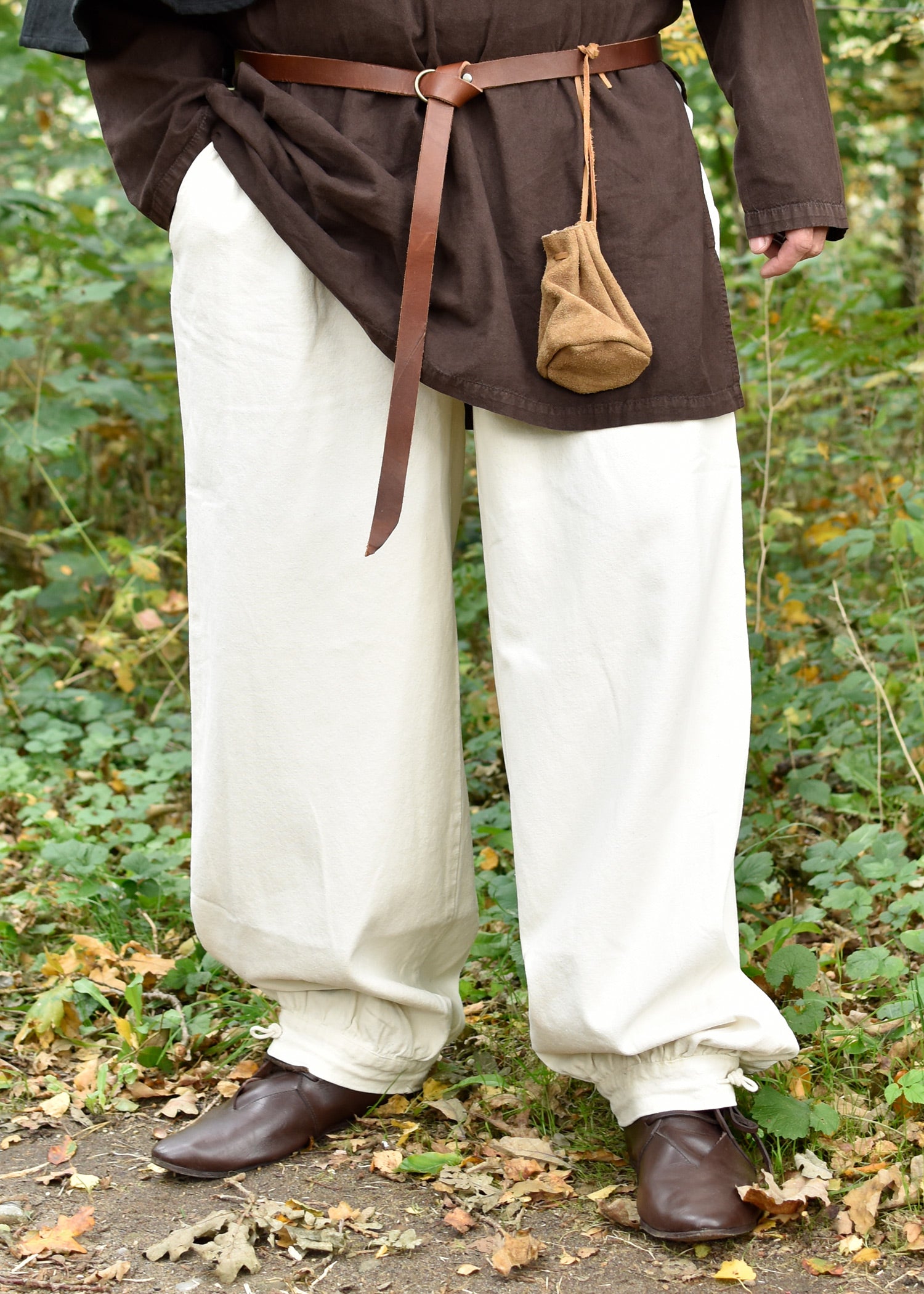 Imagen única de: Pantalón Medieval Ancho Hermann, Natural
