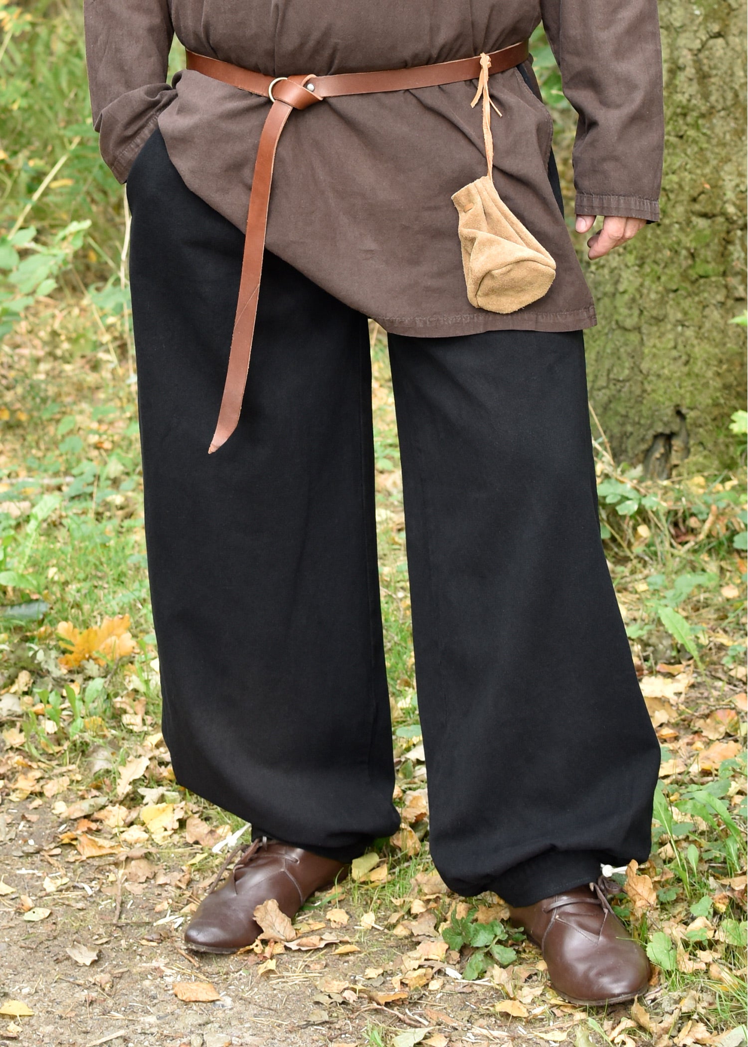 Imagen única de: Pantalón Medieval Ancho Hermann, Negro