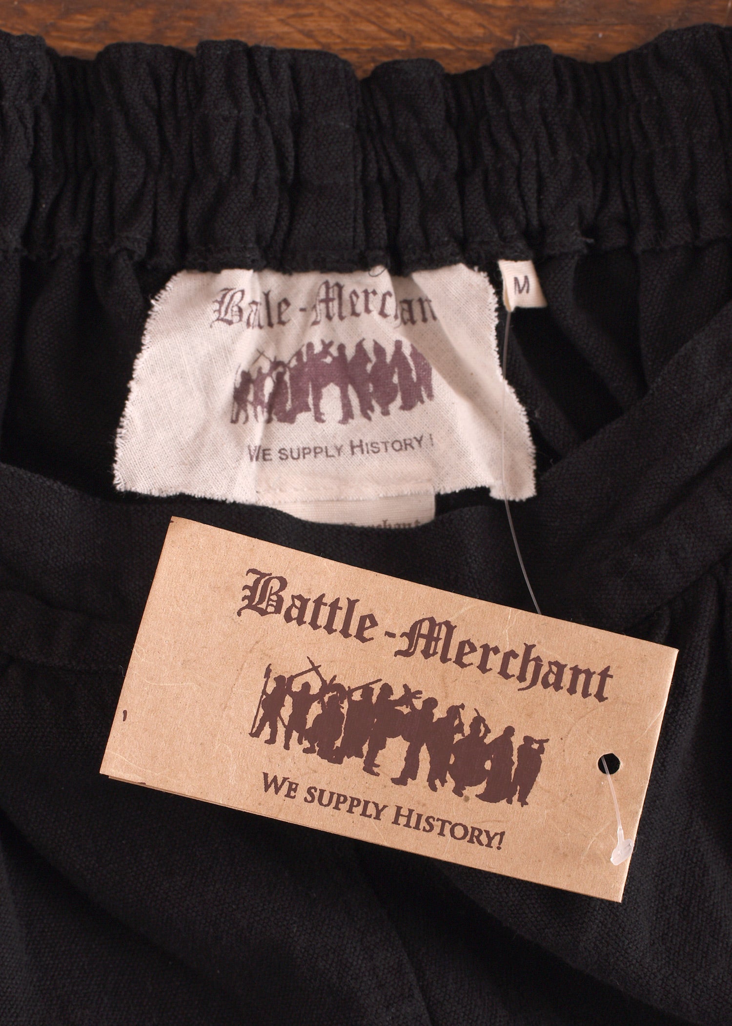 Imagen única de: Pantalón Medieval Ancho Hermann, Negro