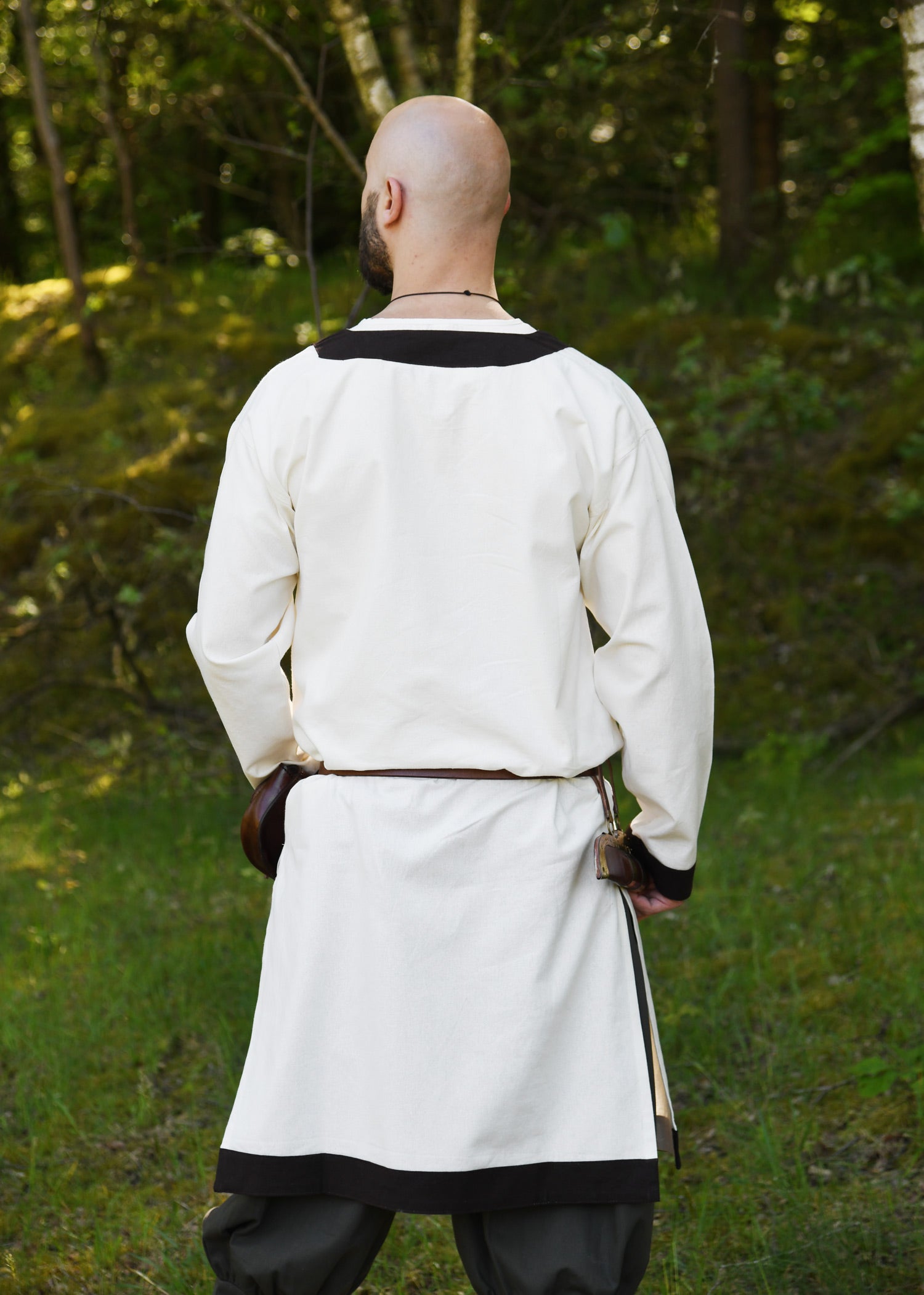 Imagen única de: Túnica Medieval Vallentin, Natural/marrón