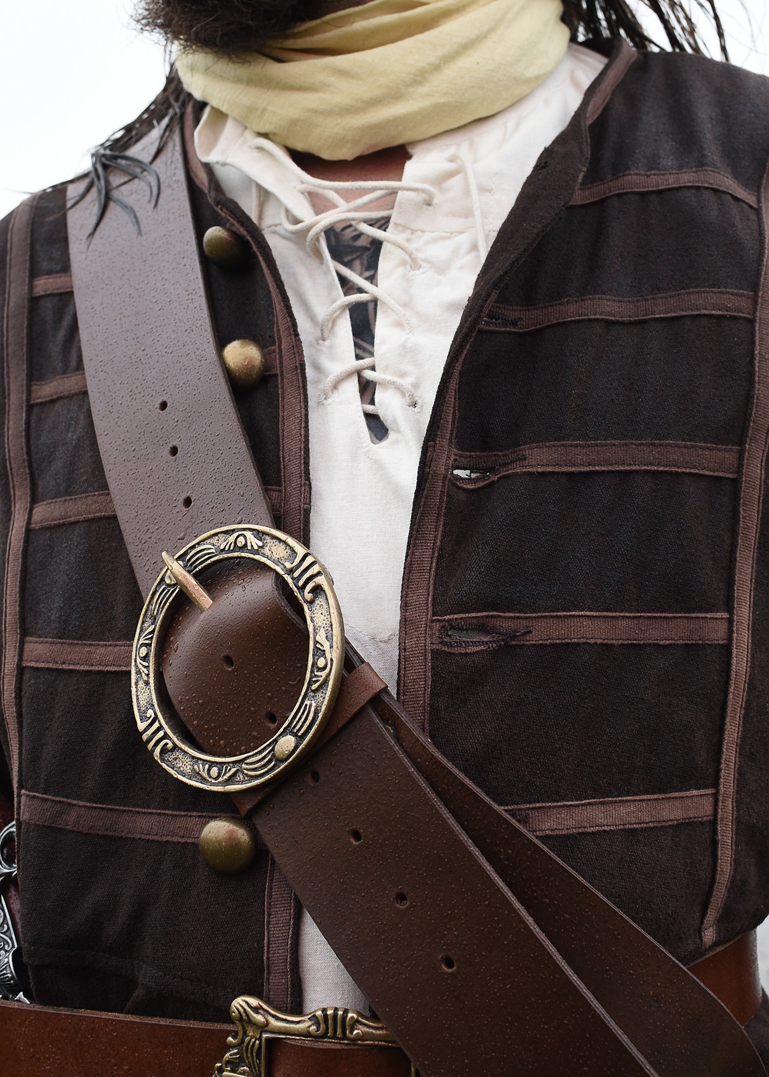 Imagen única de: Abrigo Pirata Edward, Justaucorps, Marrón