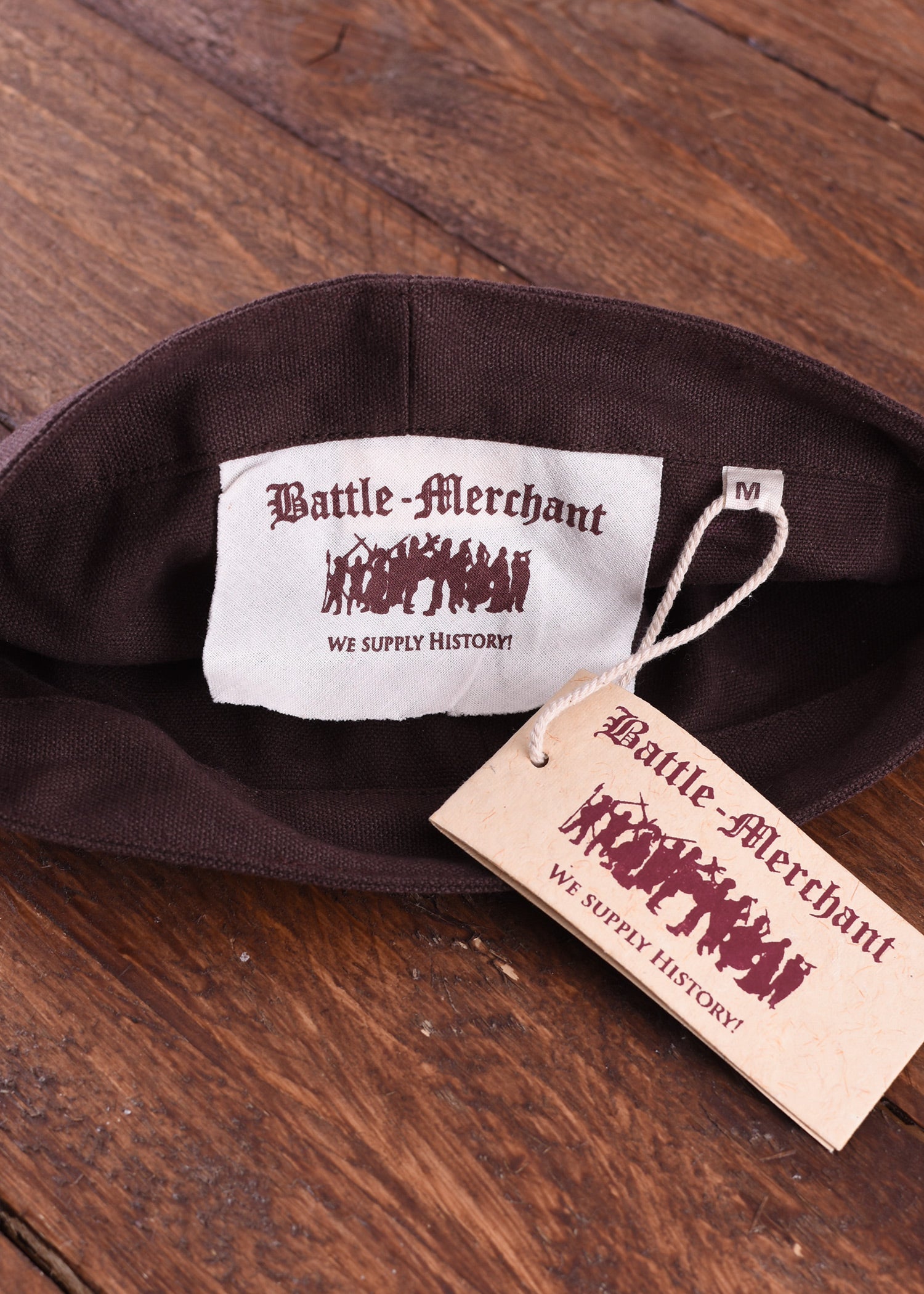 Imagen única de: Gorra Birka Con Estampado De Espiga, Marrón