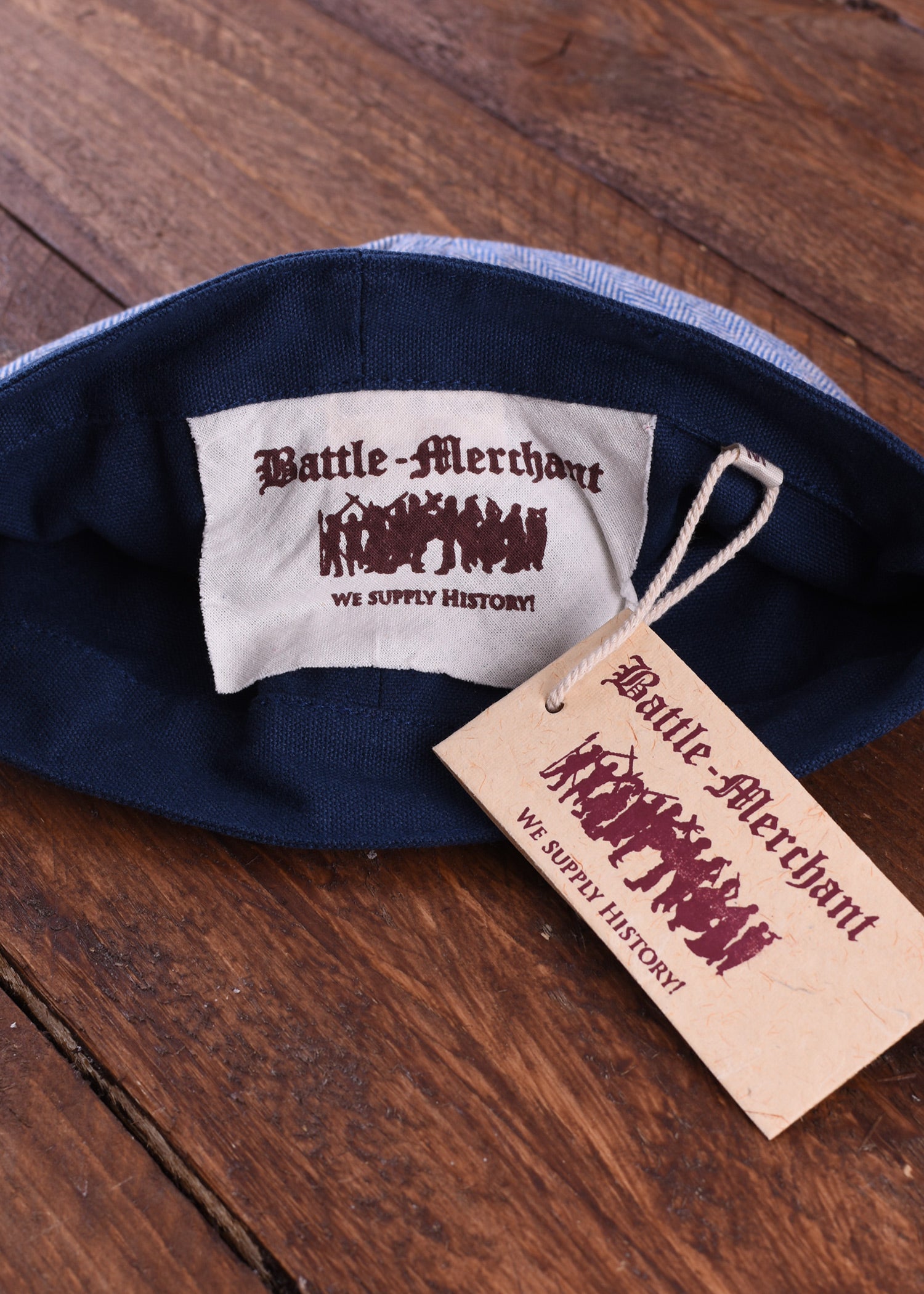 Imagen única de: Gorra Birka Con Estampado De Espiga, Azul