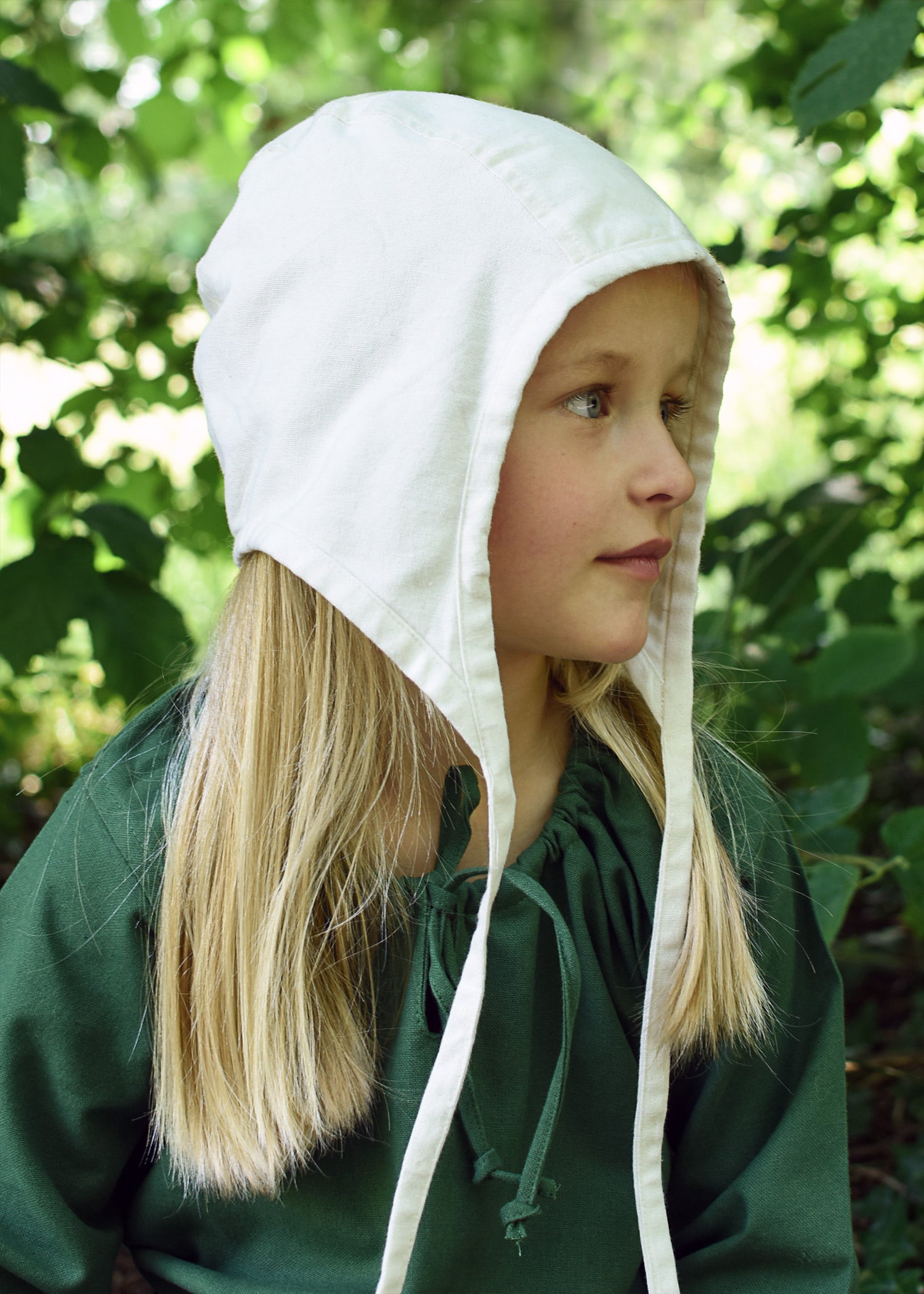 Imagen única de: Capucha Medieval Con Cintas, Diferentes Colores.