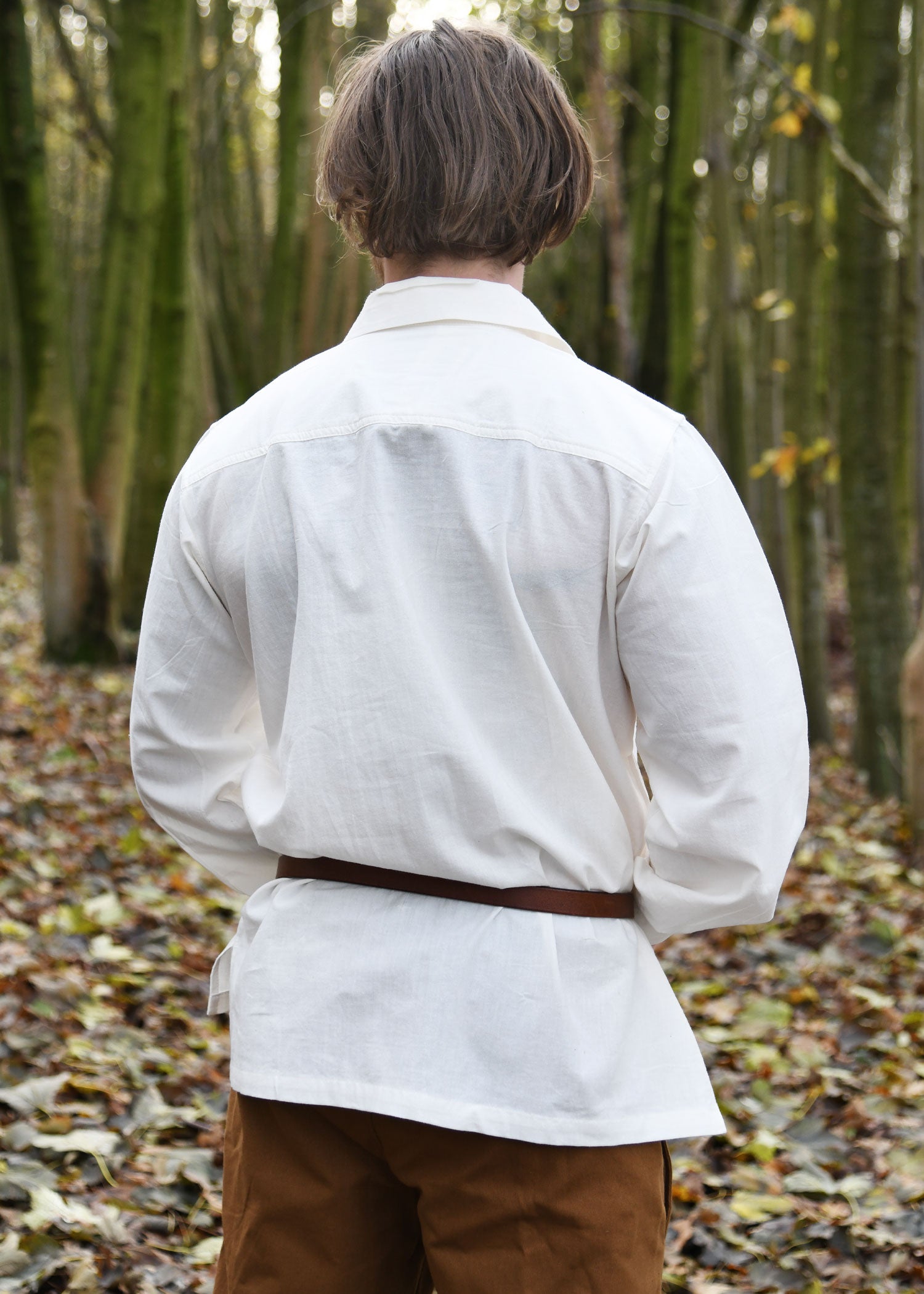 Imagen única de: Camisa De Caballero Medieval Götz, Natural